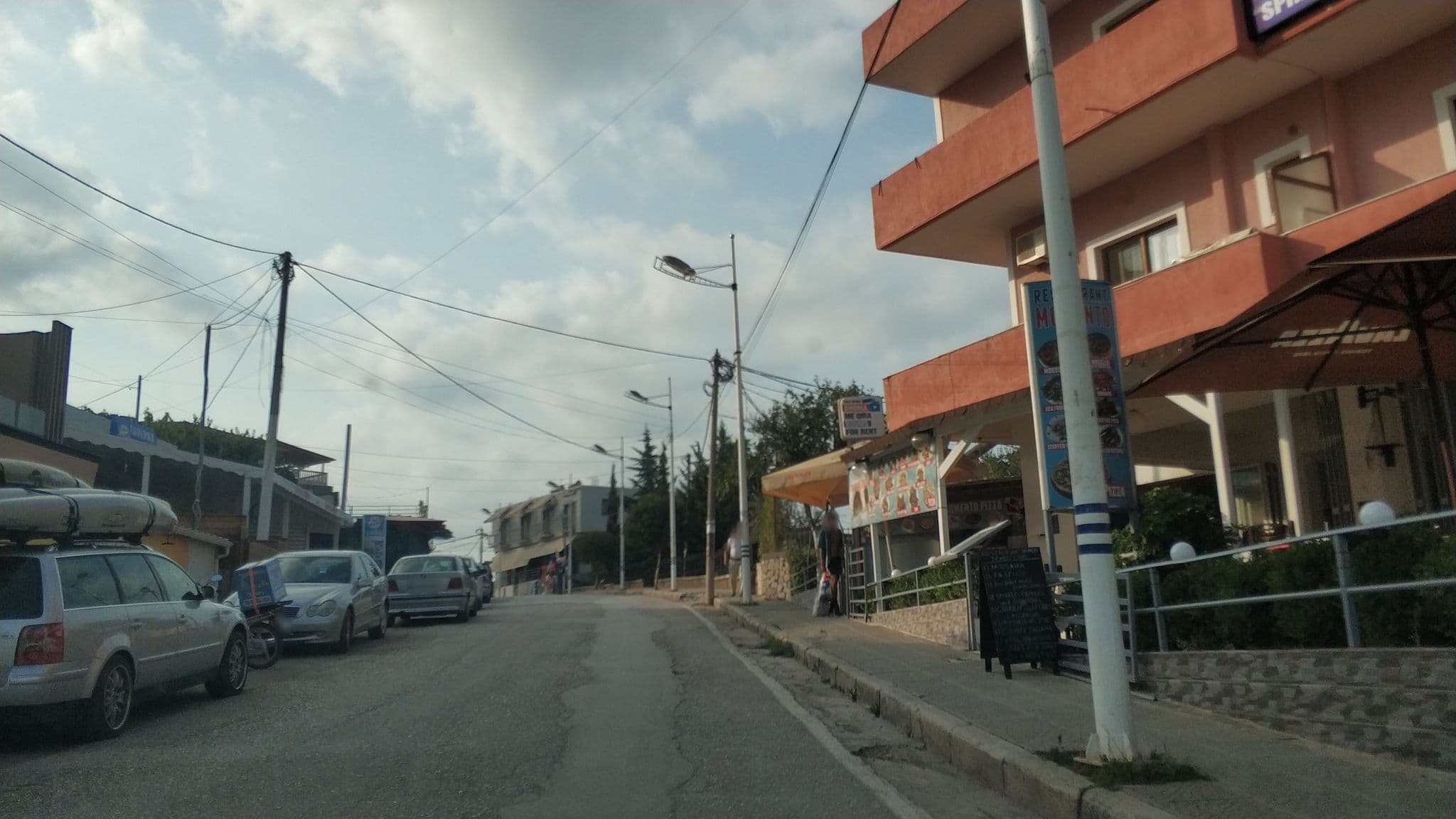 Street view near Vila Spiro, Ksamil — © freddouhelk (CC BY-SA · Mapillary)