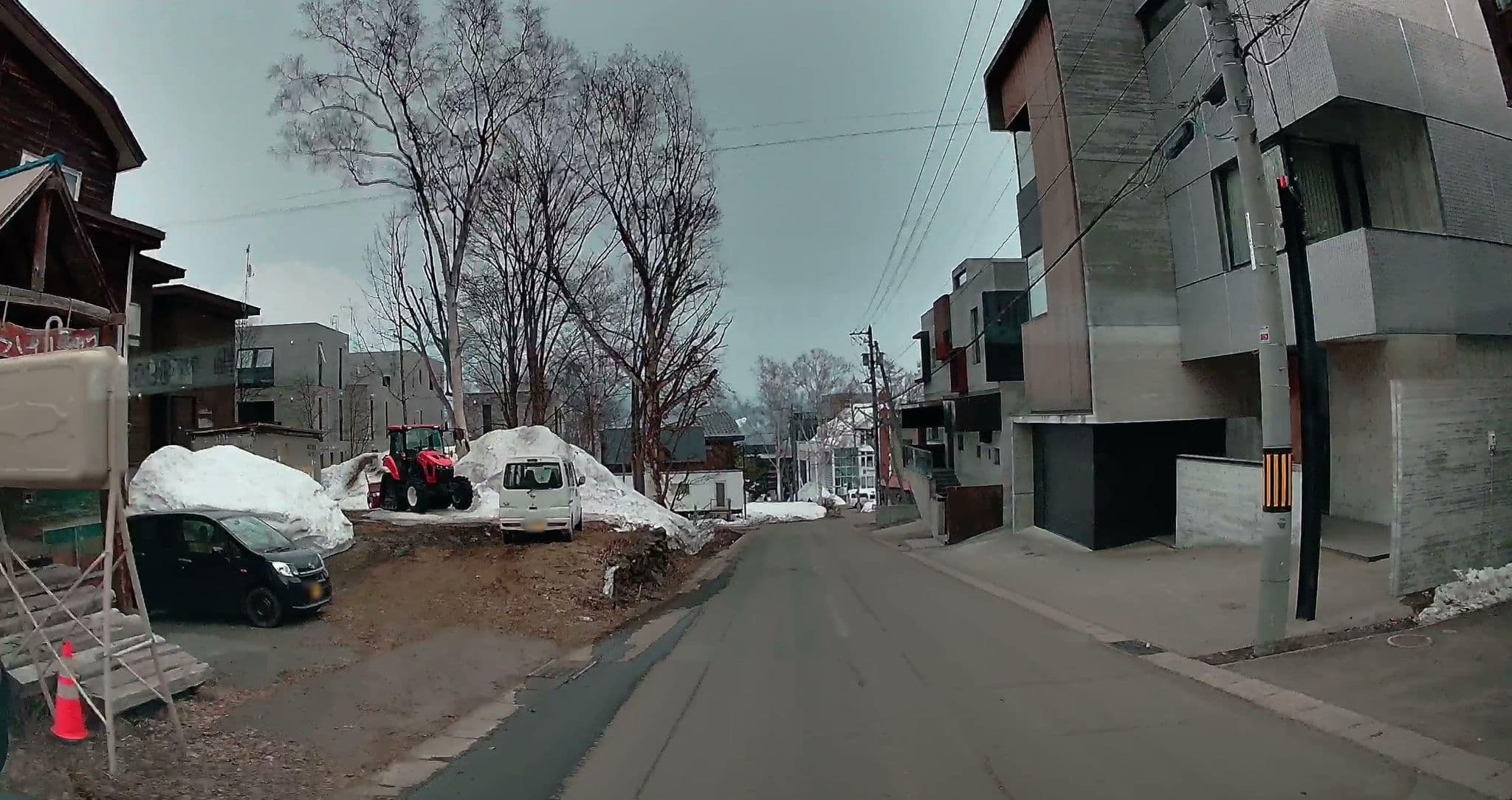 Street view near Tamo, Niseko