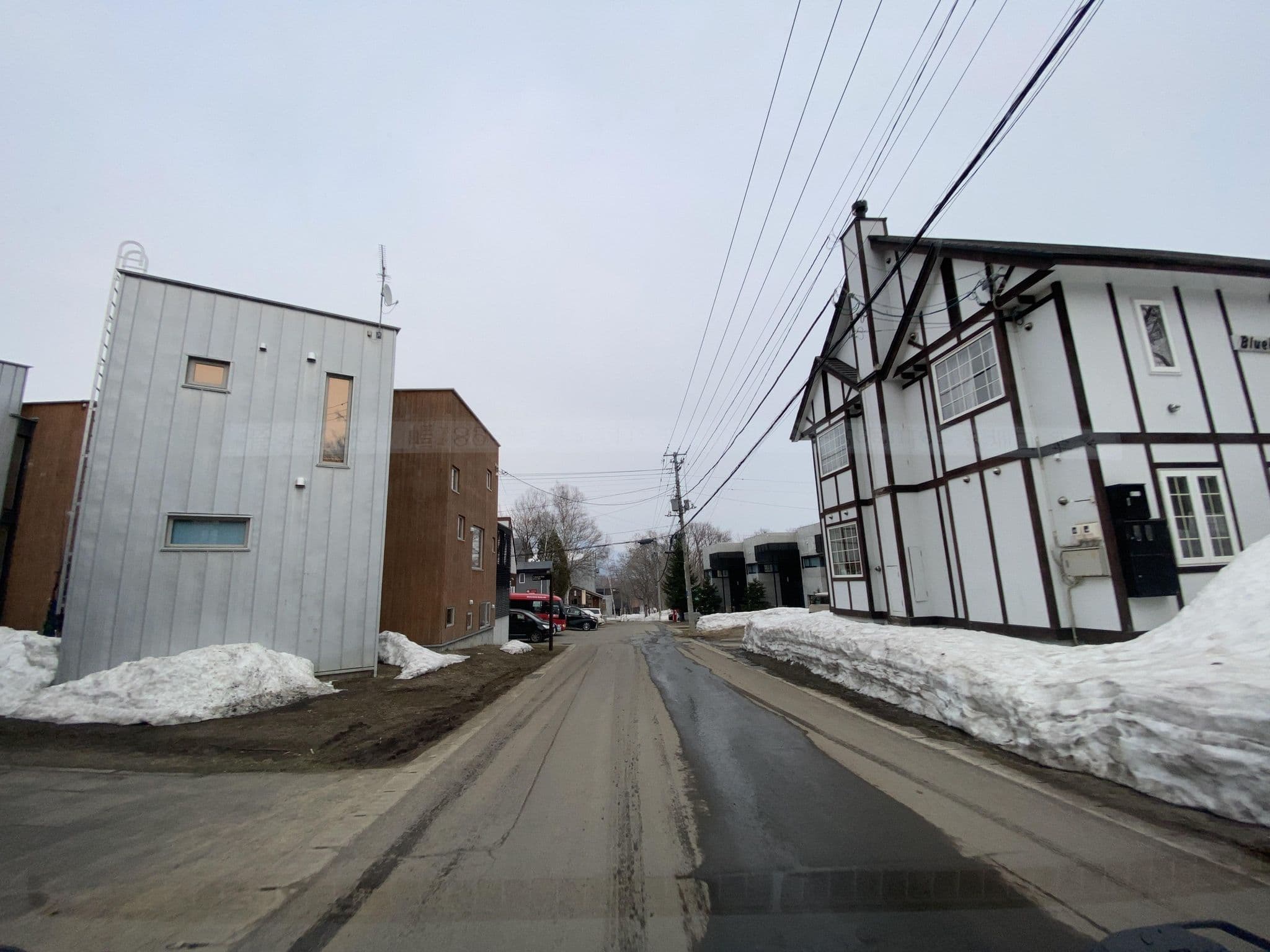 Street view near Ezo Domus, Niseko