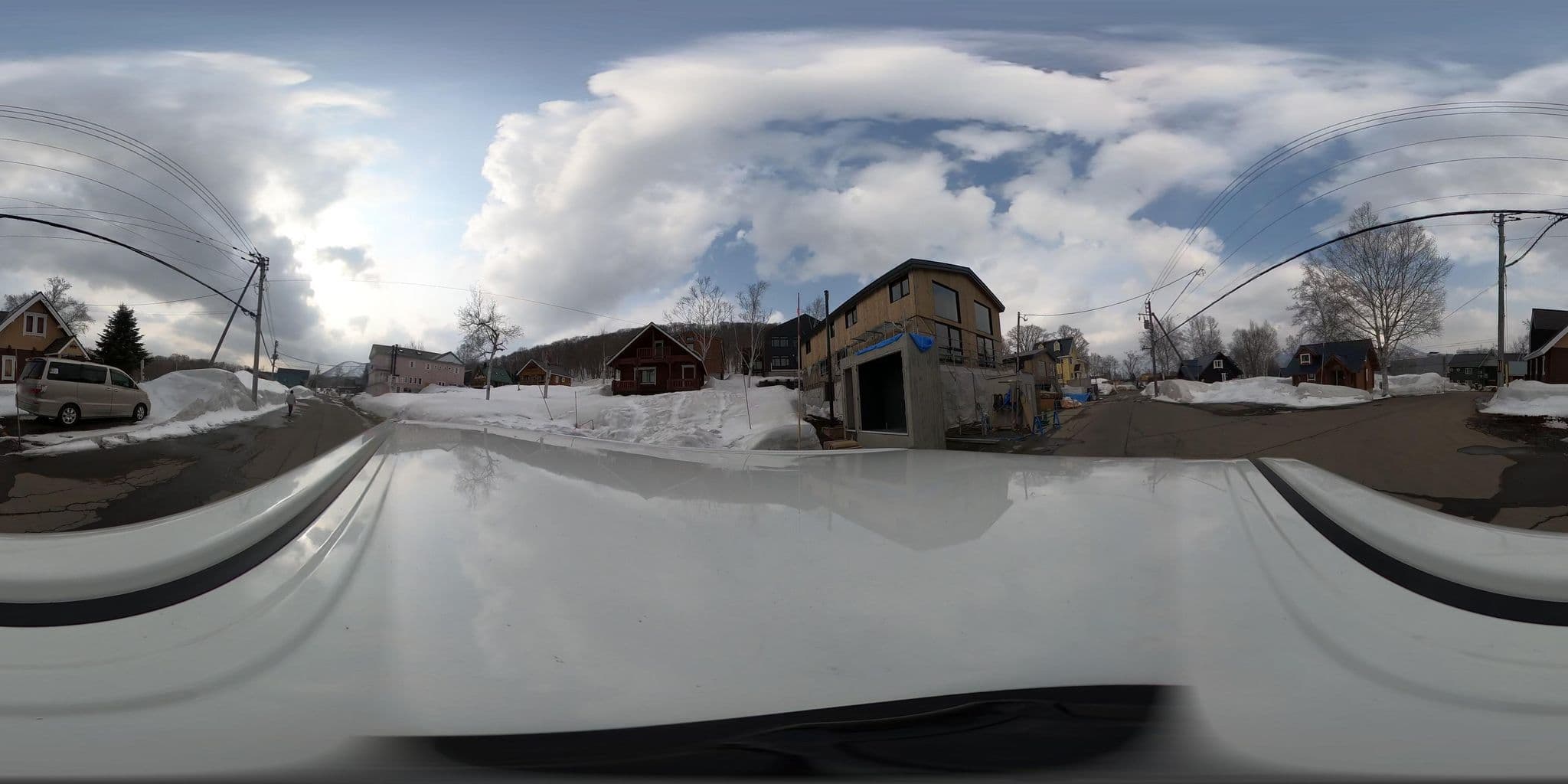Street view near Northfield, Kutchan