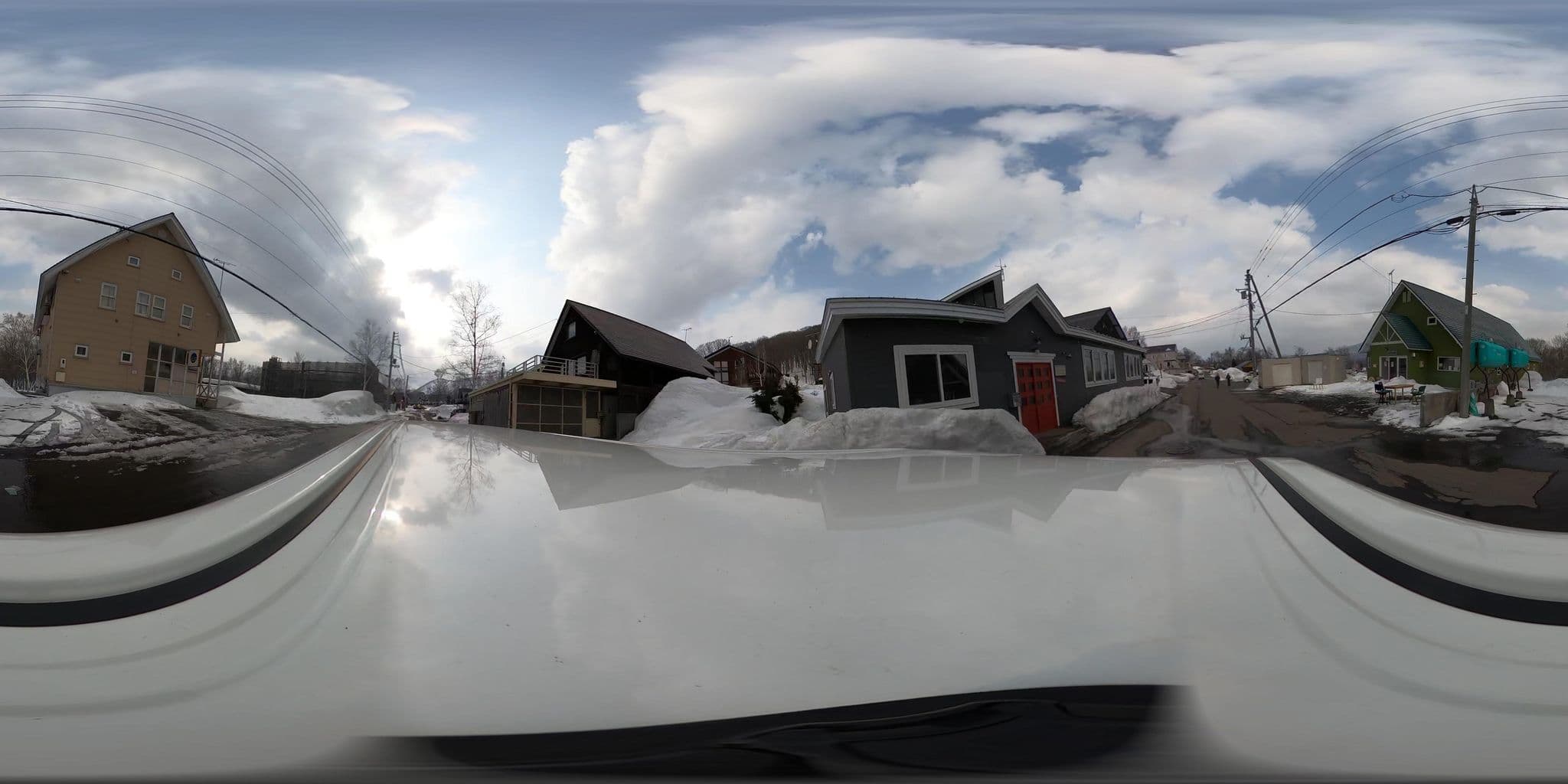 Street view near Shizenkan Ski Lodge, Kutchan
