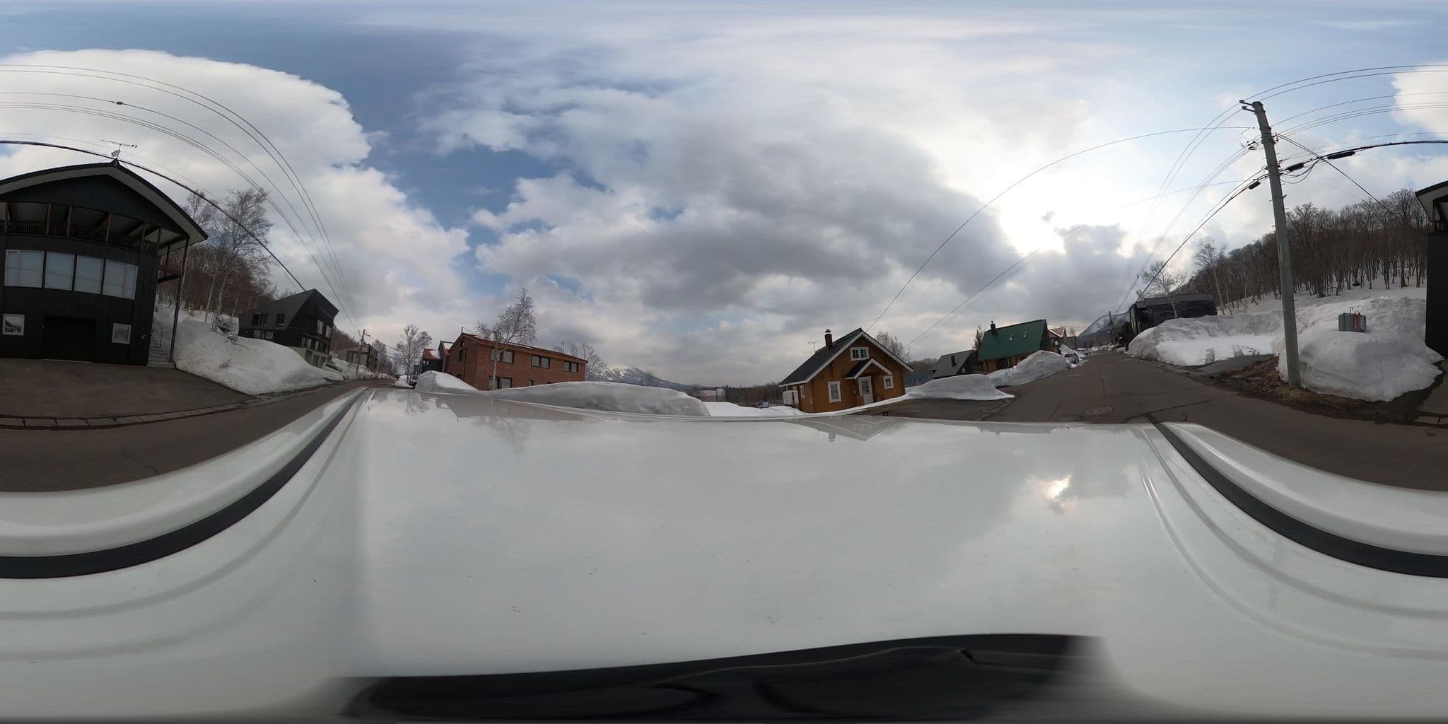 Street view near Oak Ridge, Kutchan