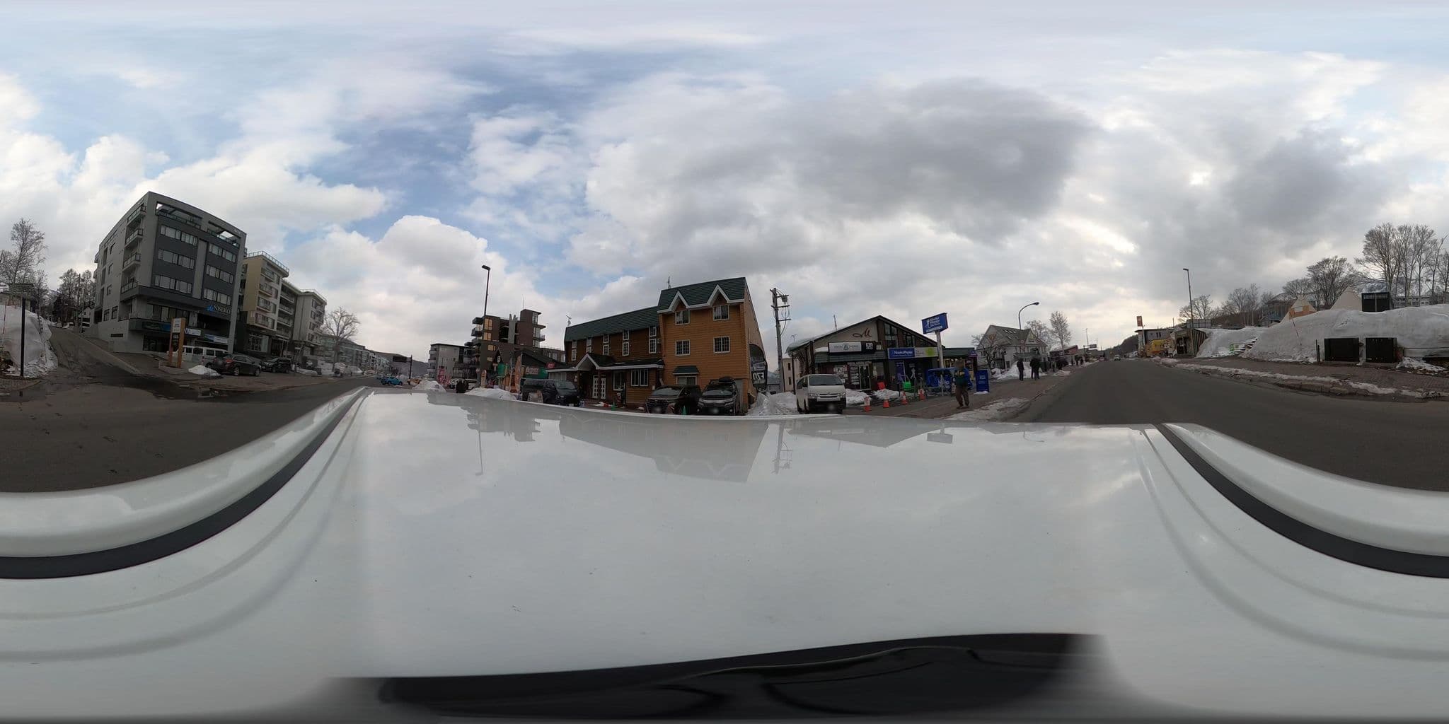 Street view near New White Bear, Kutchan