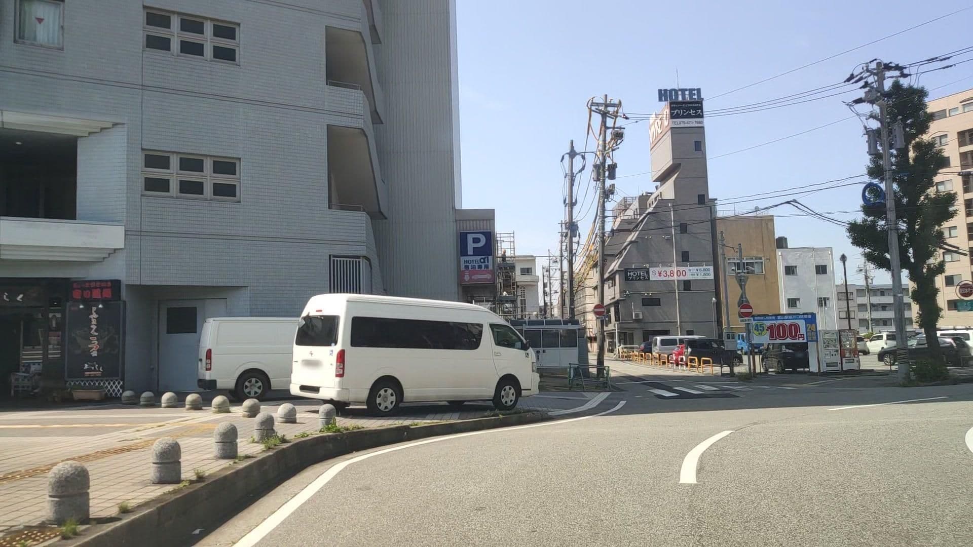 Street view near ホテルα-1, Toyama — © drivephotograph (CC BY-SA · Mapillary)