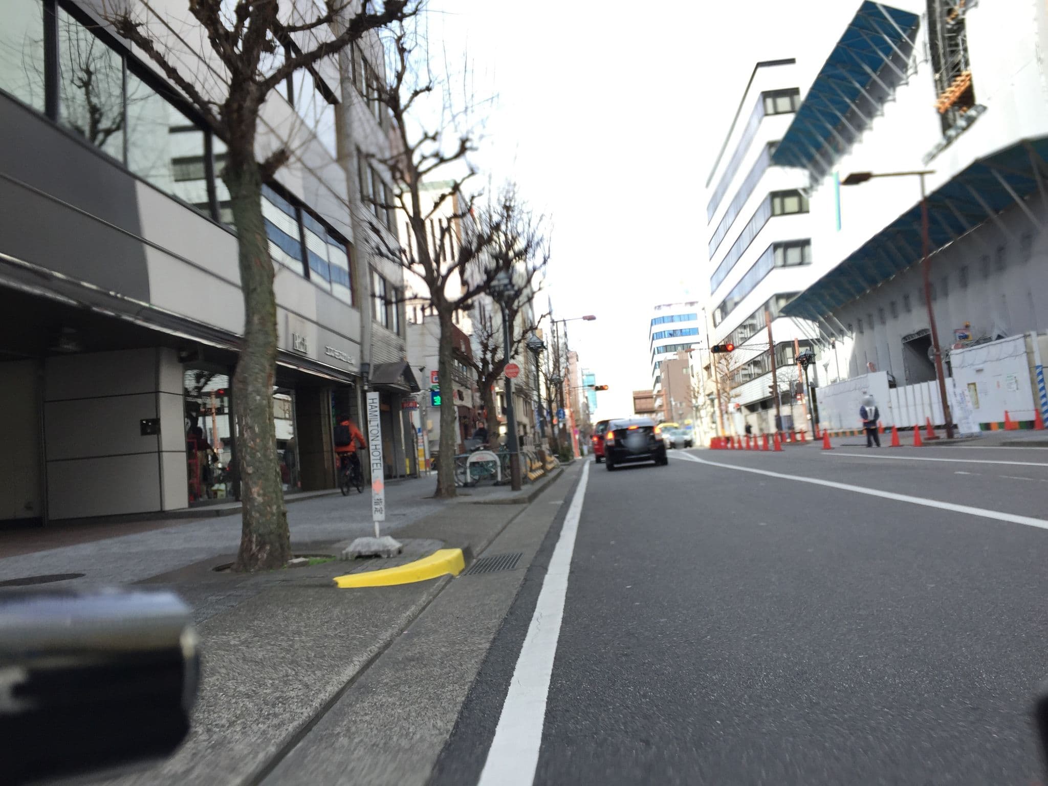 Street view near Hamilton Hotel, Sakae — © nishiokya (CC BY-SA · Mapillary)