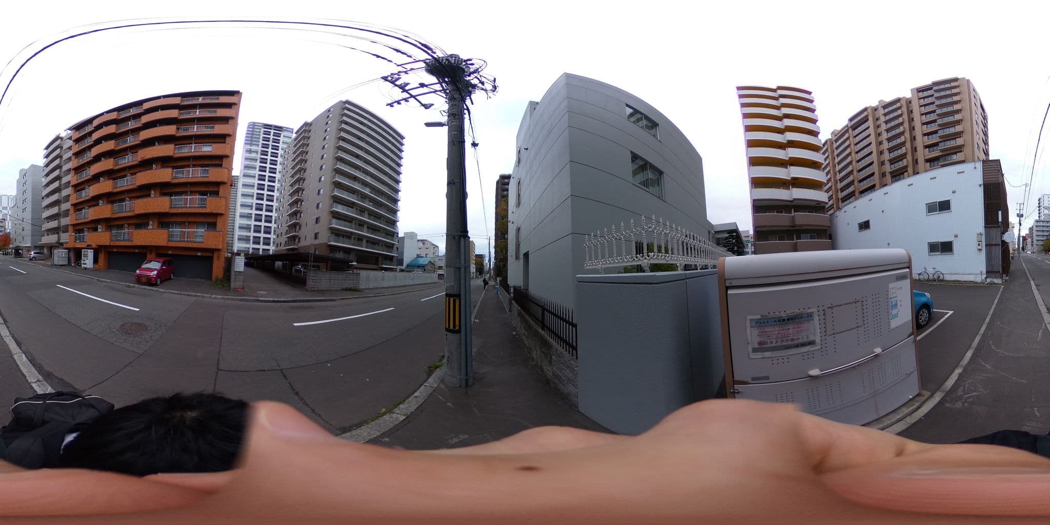 Street view near Guest House Sapporo yuyu, Sapporo — © tonoyamatanken (CC BY-SA · Mapillary)
