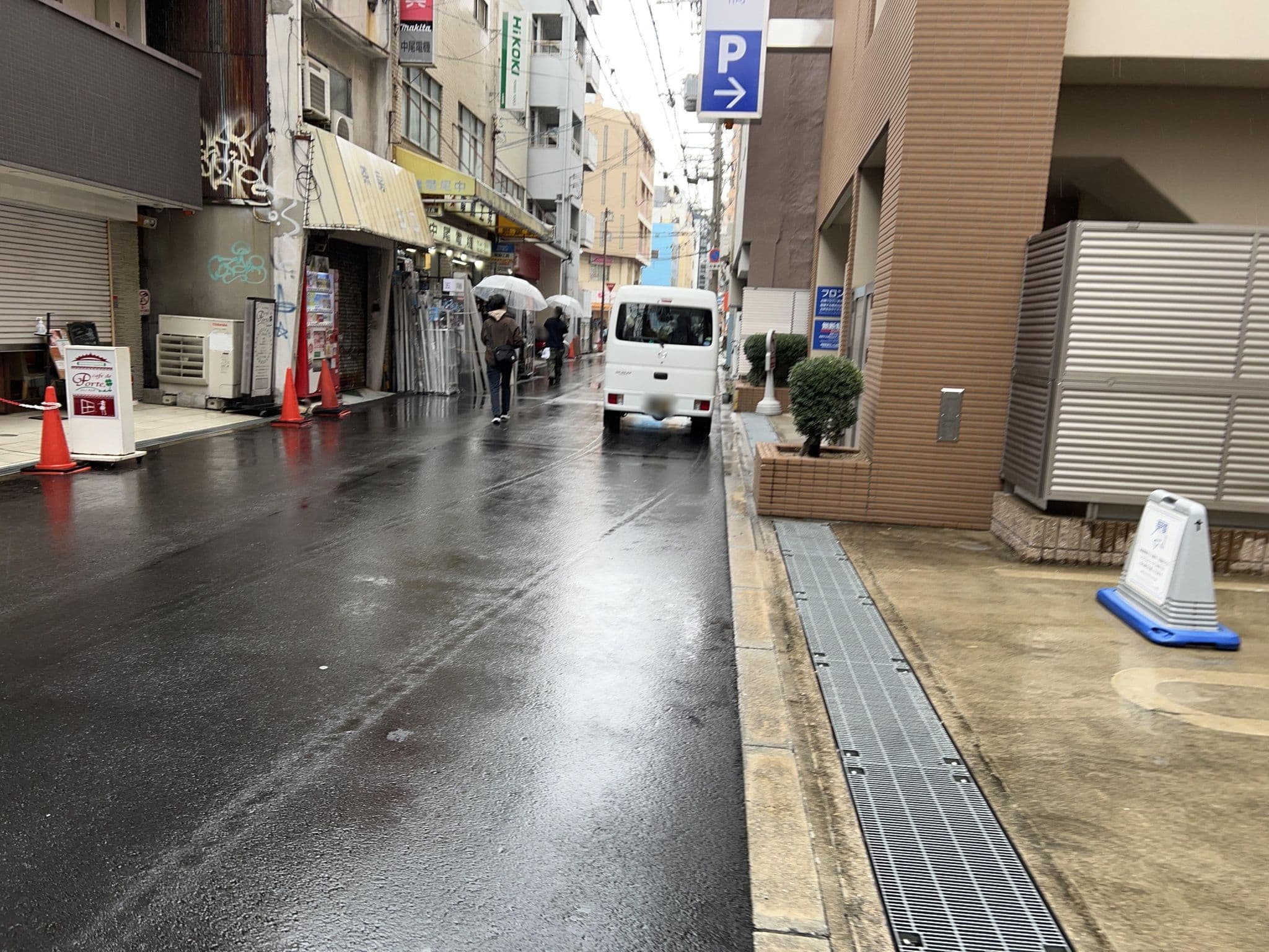 Street view near 東横INN, Ajiharacho — © Satsuka_Osaka (CC BY-SA · Mapillary)