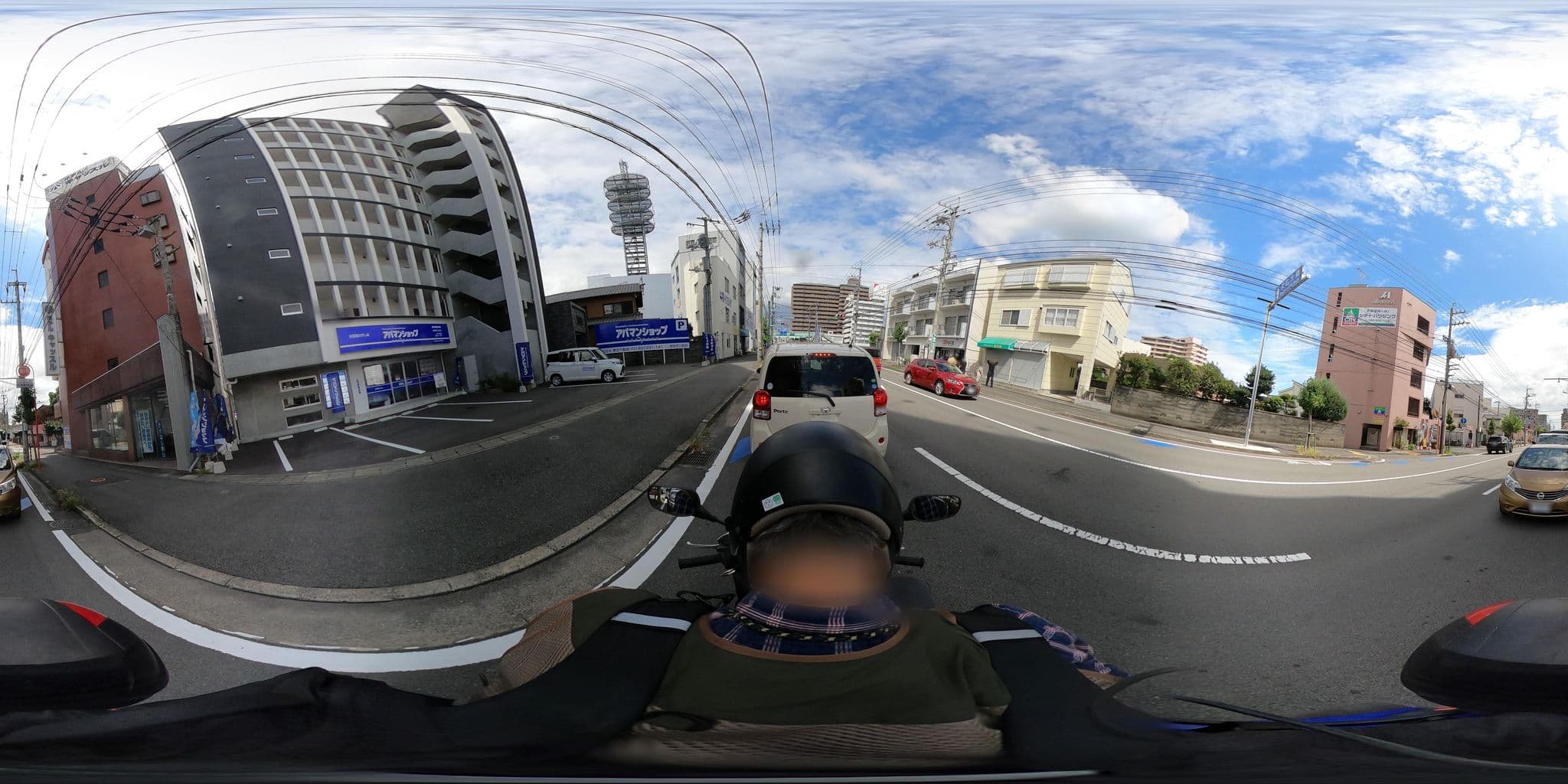 Street view near ホテルキャッスルCV, Tokushima — © harimawood (CC BY-SA · Mapillary)