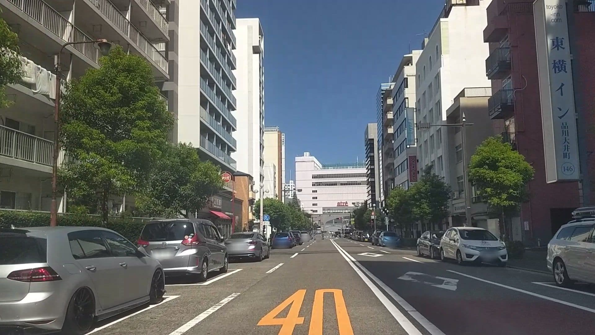 Street view near 東横イン品川大井町 (TOYOKO INN), Futaba — © drivephotograph (CC BY-SA · Mapillary)