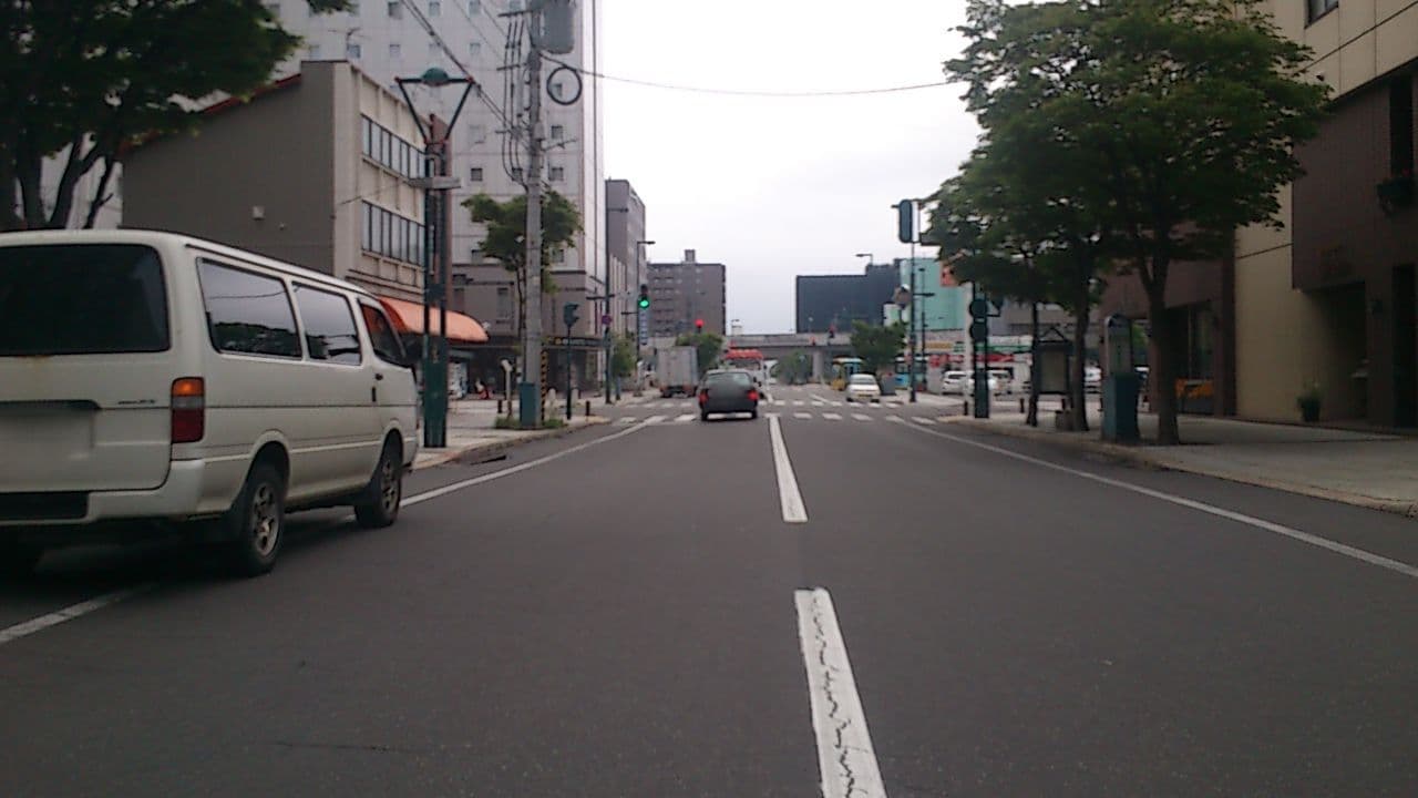 Street view near プレミアホテル-CABIN-帯広, Obihiro — © yasunari (CC BY-SA · Mapillary)