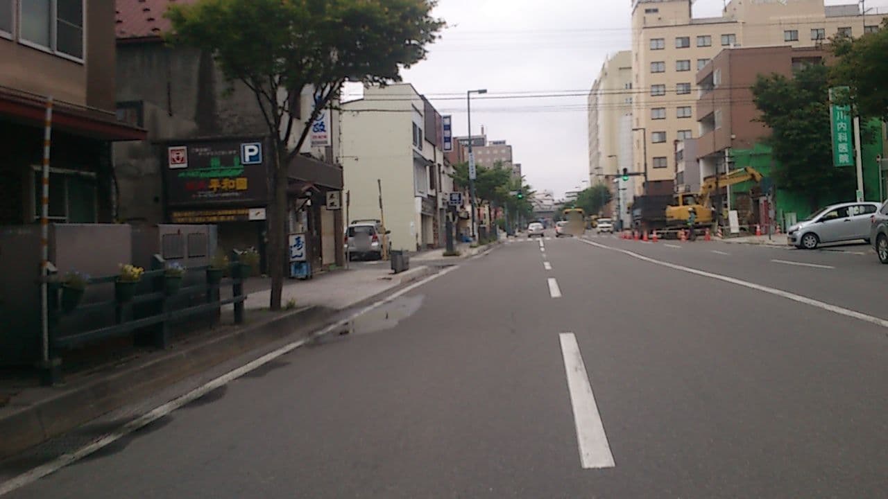 Street view near ホテルパコ 帯広2, Obihiro — © yasunari (CC BY-SA · Mapillary)