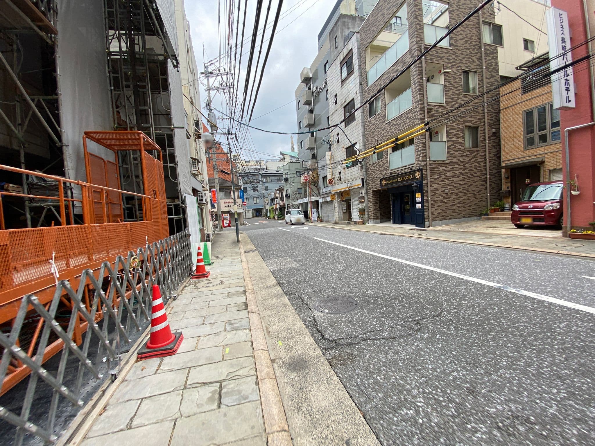 Street view near コルサントホテル 長崎駅Ⅱ, Nagasaki — © tometome (CC BY-SA · Mapillary)