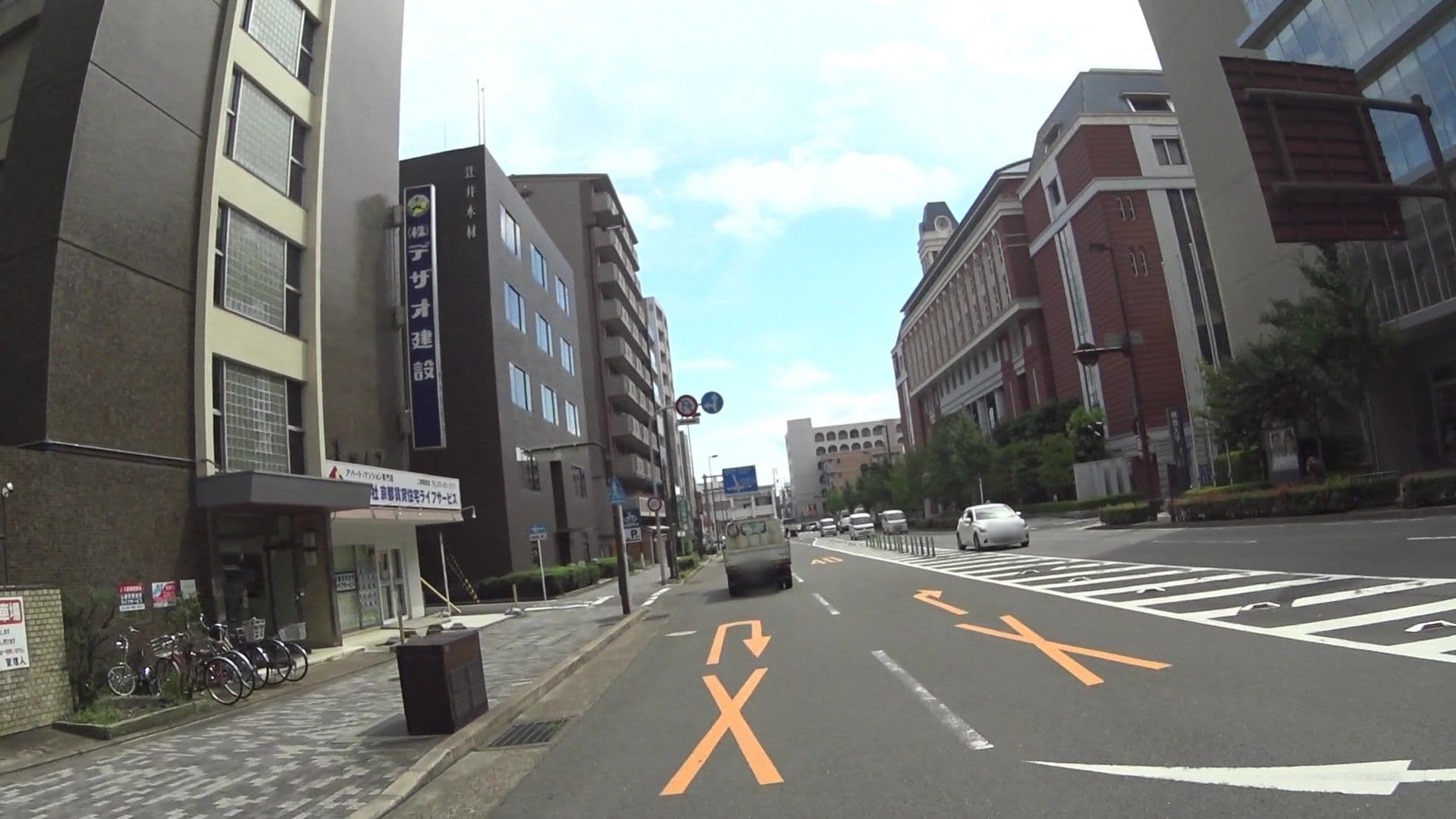 Street view near Moxy Kyoto, Kyoto