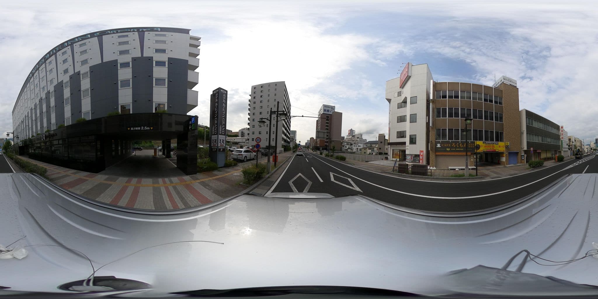 Street view near .ルートインGRAND, Ueda — © wata909 (CC BY-SA · Mapillary)