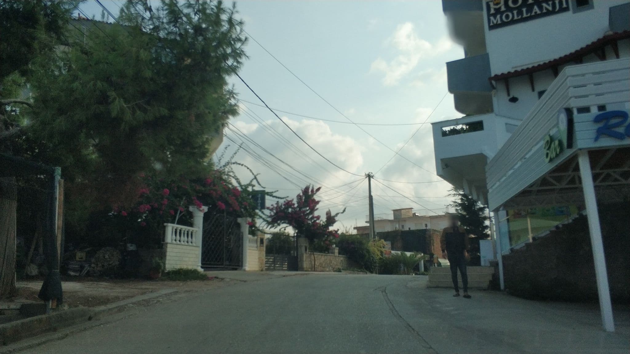 Street view near Villa Jiota, Ksamil — © freddouhelk (CC BY-SA · Mapillary)