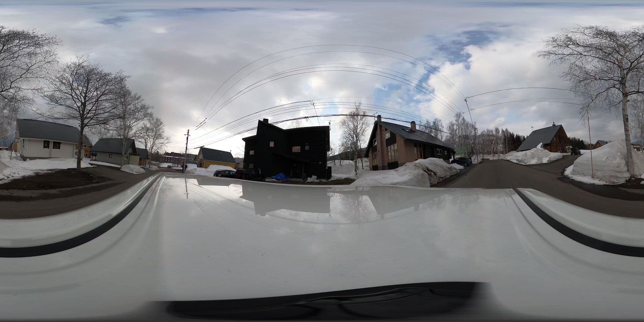 Street view near Hola Log, Kutchan