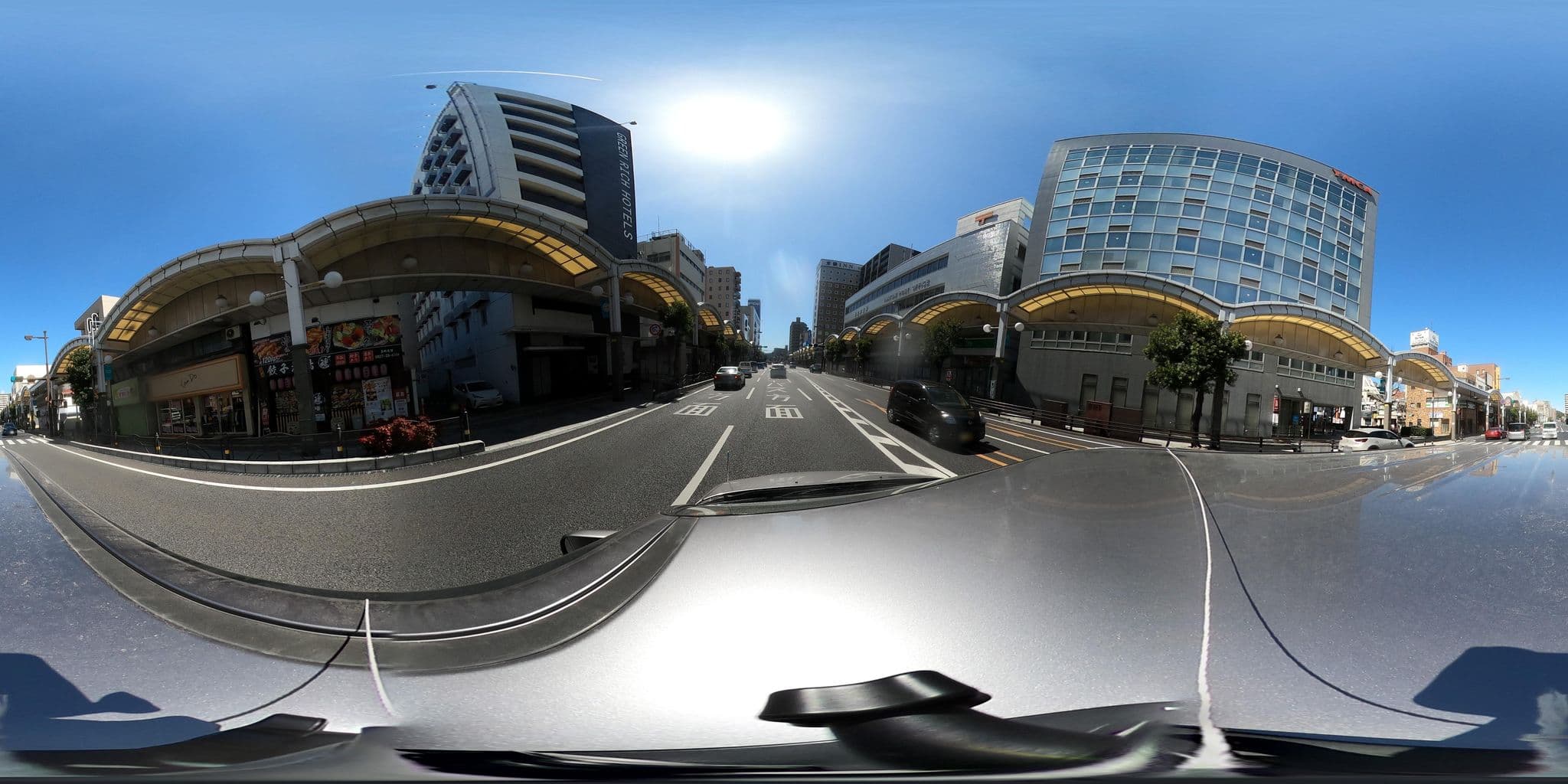 Street view near Green Rich Hotel Iwakuni, Iwakuni — © castletrain (CC BY-SA · Mapillary)