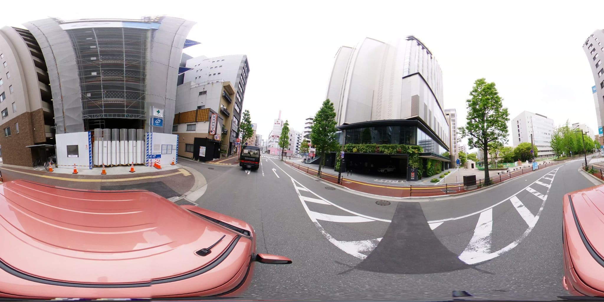 Street view near The Blossom Hakata Premier, Fukuoka — © potaro67v (CC BY-SA · Mapillary)