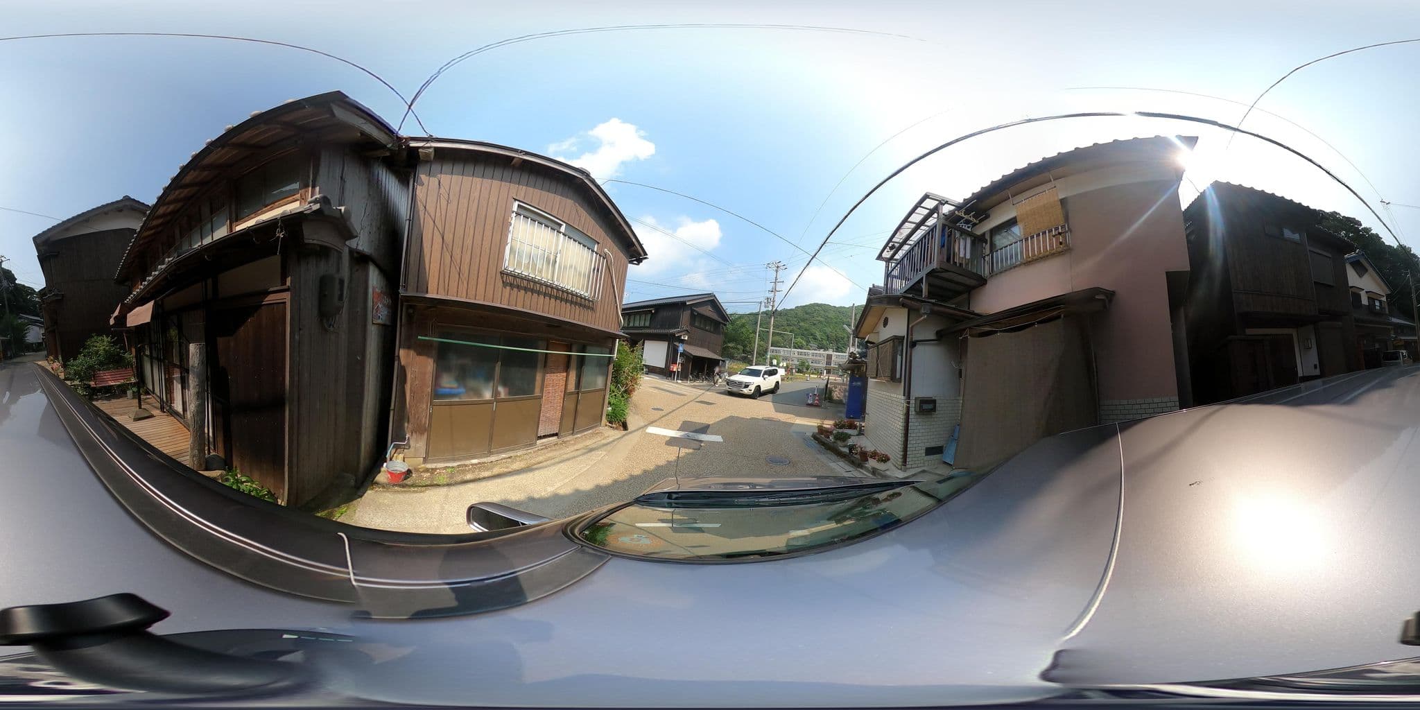 Street view near WATER FRONT INN 与謝荘, Kameshima — © castletrain (CC BY-SA · Mapillary)