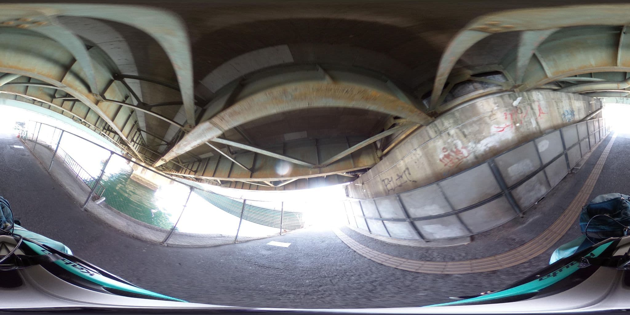 Street view near Hotel San Palace, Hiroshima — © nmaruichi (CC BY-SA · Mapillary)