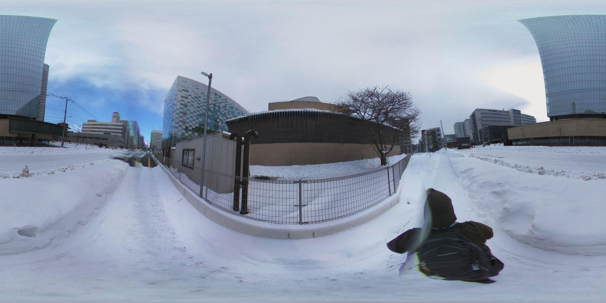 Street view near 札幌ホテル by グランベル, Sapporo — © mura (CC BY-SA · Mapillary)
