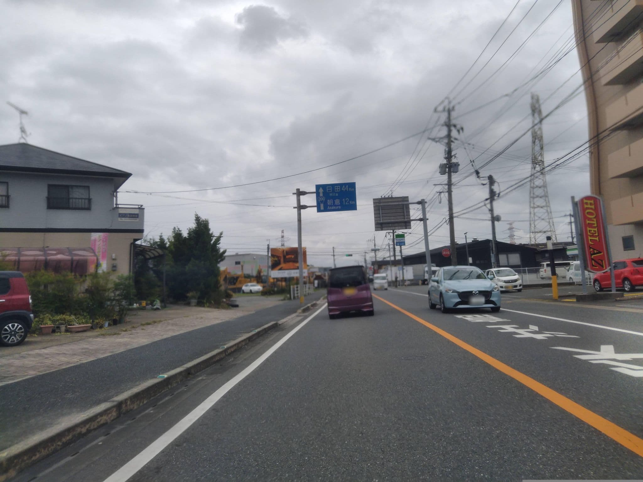 Street view near HOTEL AZ 福岡夜須店, Chikushino-shi — © yasunari (CC BY-SA · Mapillary)