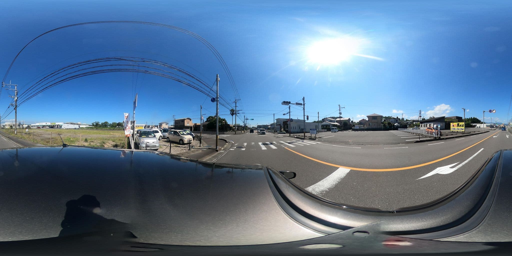 Street view near HOTEL R9 The Yard 西都, Tsuma — © kojiroucircle (CC BY-SA · Mapillary)