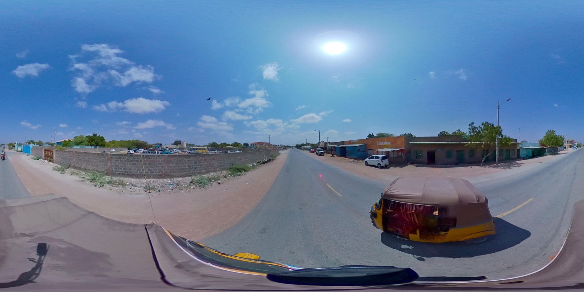 Street view near Wajir Guest House, Wajir — © quantiscale (CC BY-SA · Mapillary)