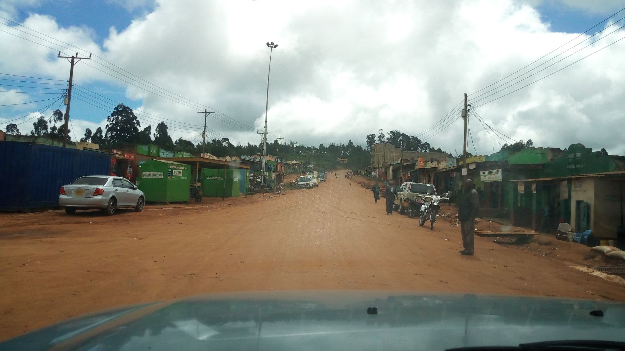 Street view near Jojera Hotel, Kikima — © muindre (CC BY-SA · Mapillary)