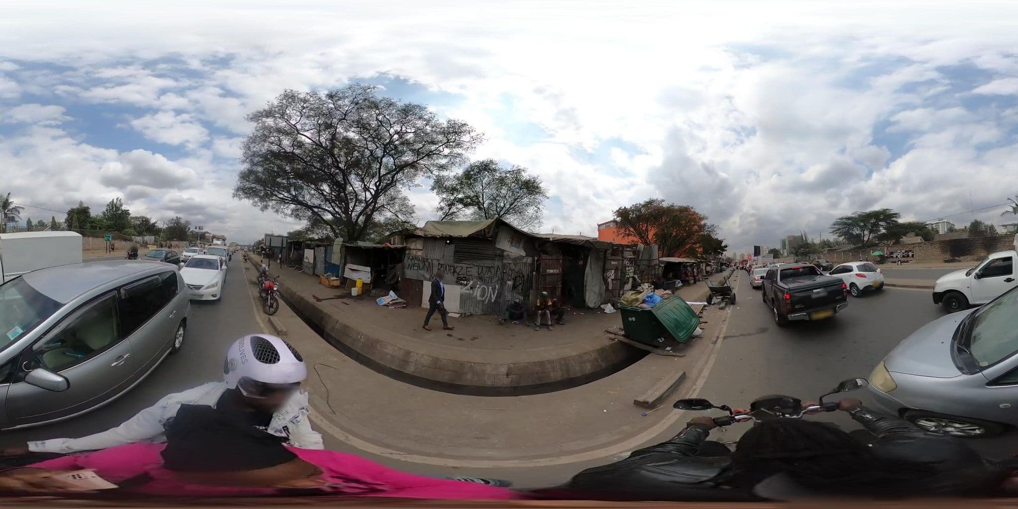 Street view near Wuduria Hotel, Nairobi — © osunga (CC BY-SA · Mapillary)