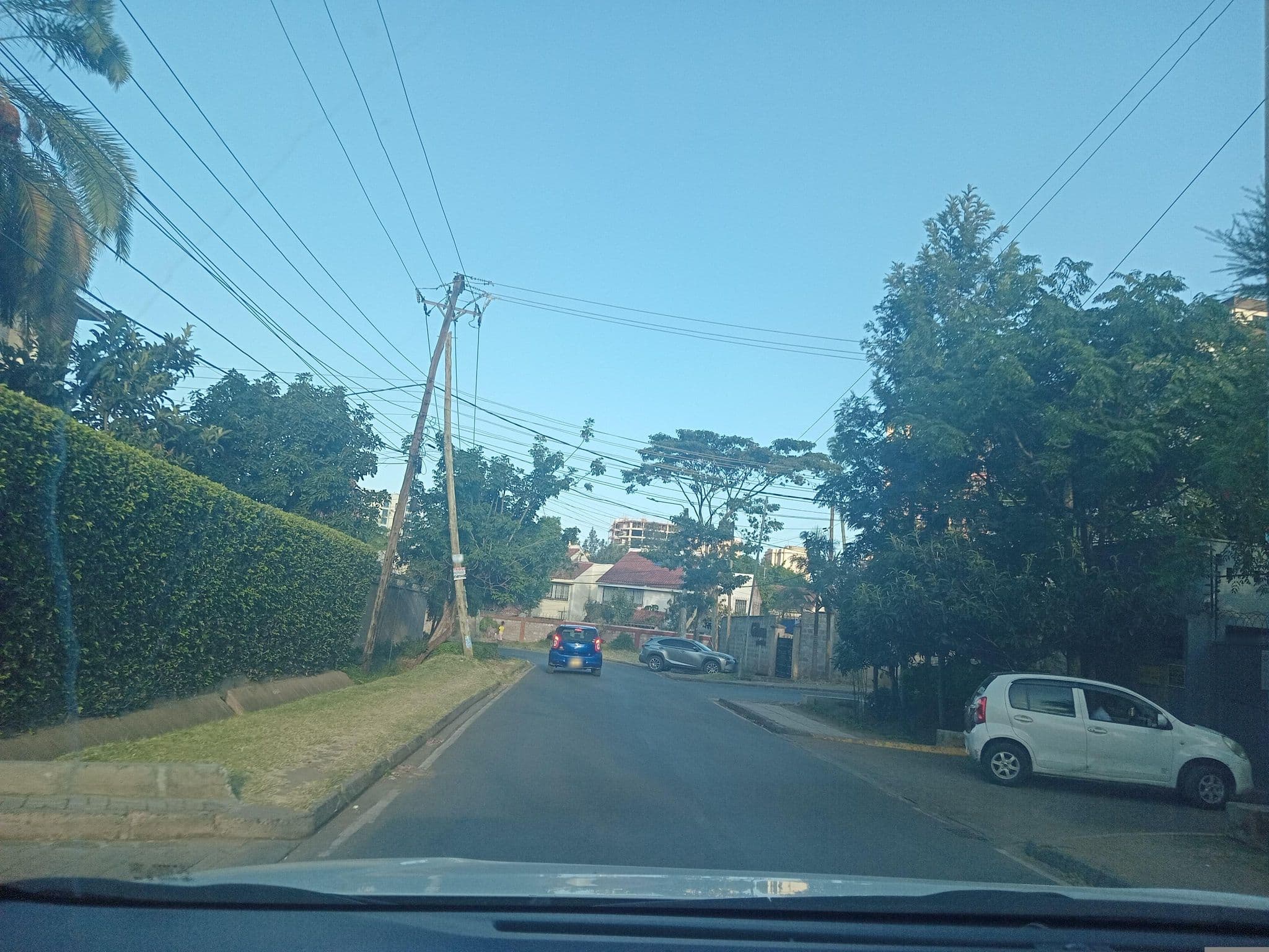 Street view near Lampco Court, Nairobi