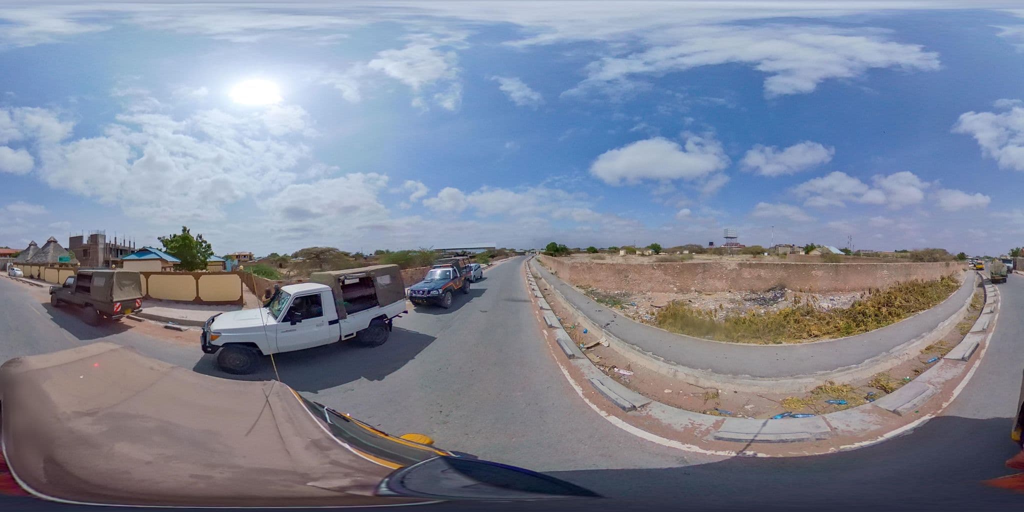 Street view near Greenville Garden, Wajir — © quantiscale (CC BY-SA · Mapillary)