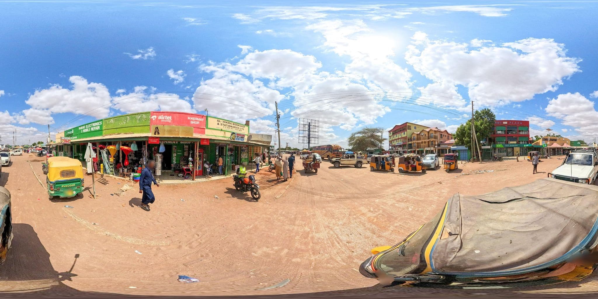 Street view near HAMDI PLAZA, Wajir — © quantiscale (CC BY-SA · Mapillary)