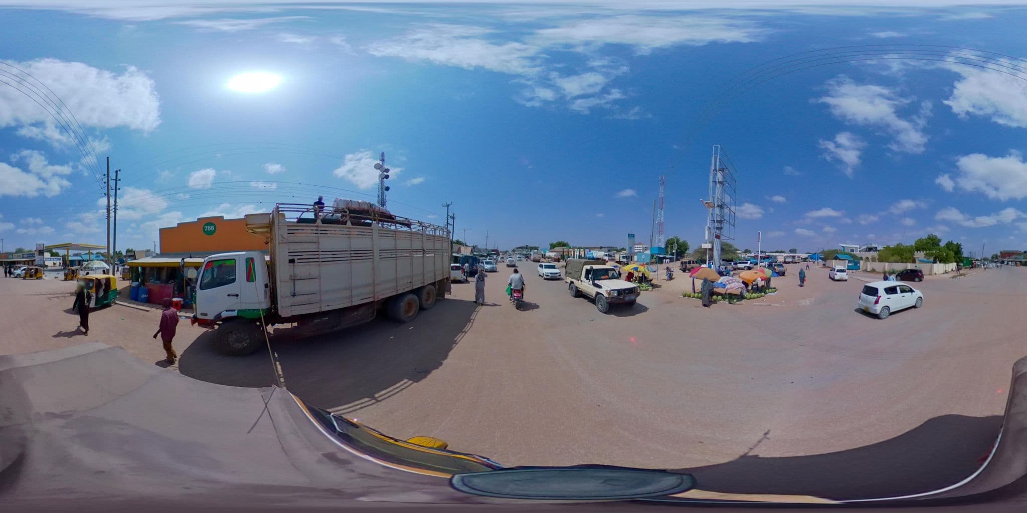 Street view near WARSAN BUSINESS CENTRE, Wajir — © quantiscale (CC BY-SA · Mapillary)