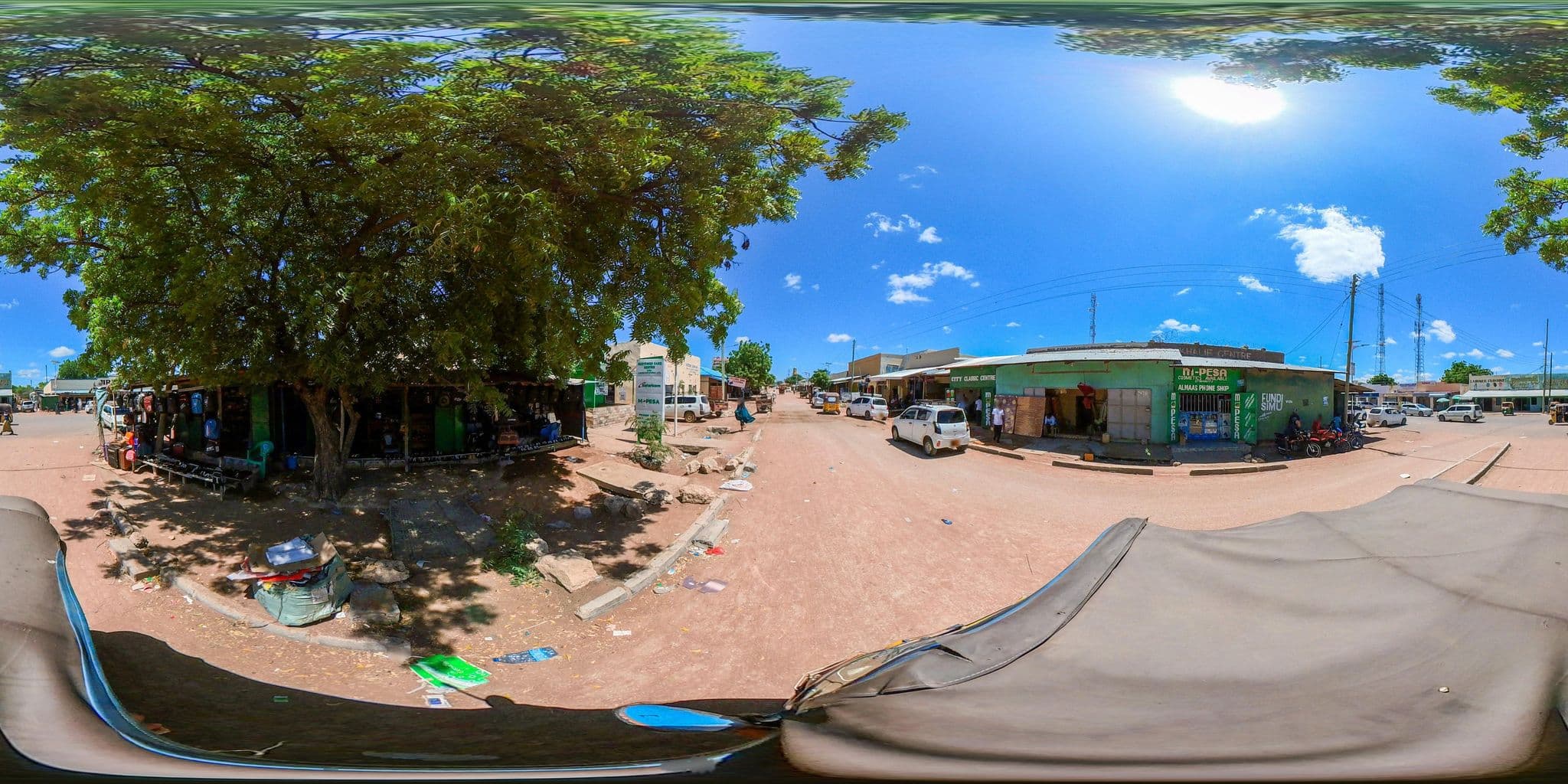 Street view near Gullet Shopping centre, Wajir — © quantiscale (CC BY-SA · Mapillary)