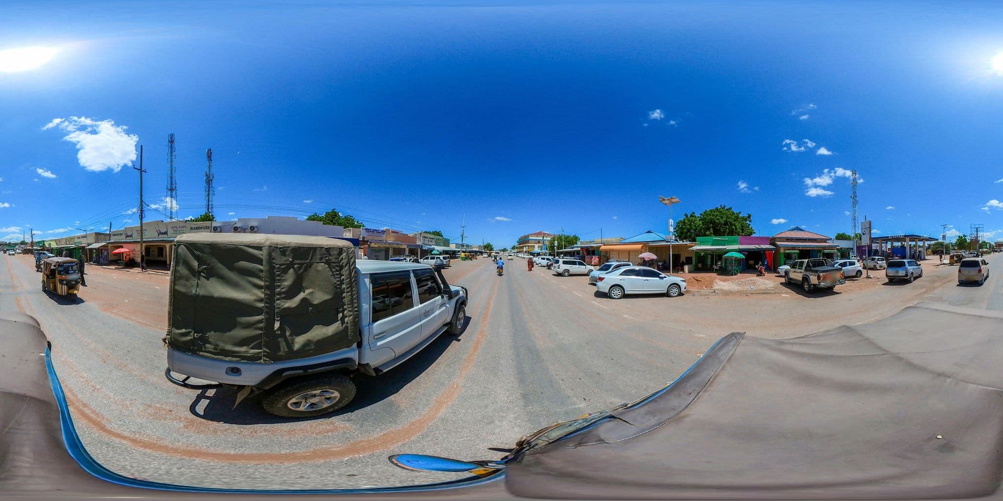 Street view near Silent inn, Wajir — © quantiscale (CC BY-SA · Mapillary)