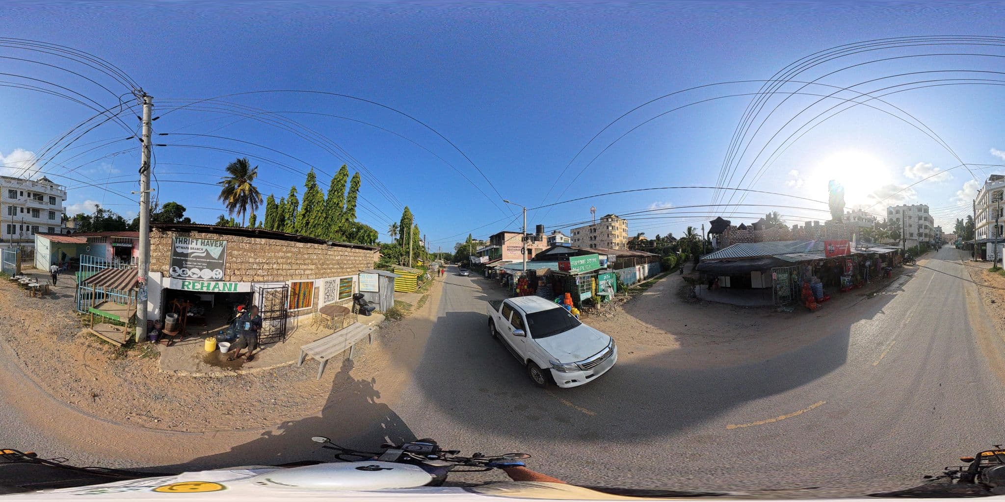 Street view near Estate gate, Mtwapa — © GetFound_Africa (CC BY-SA · Mapillary)