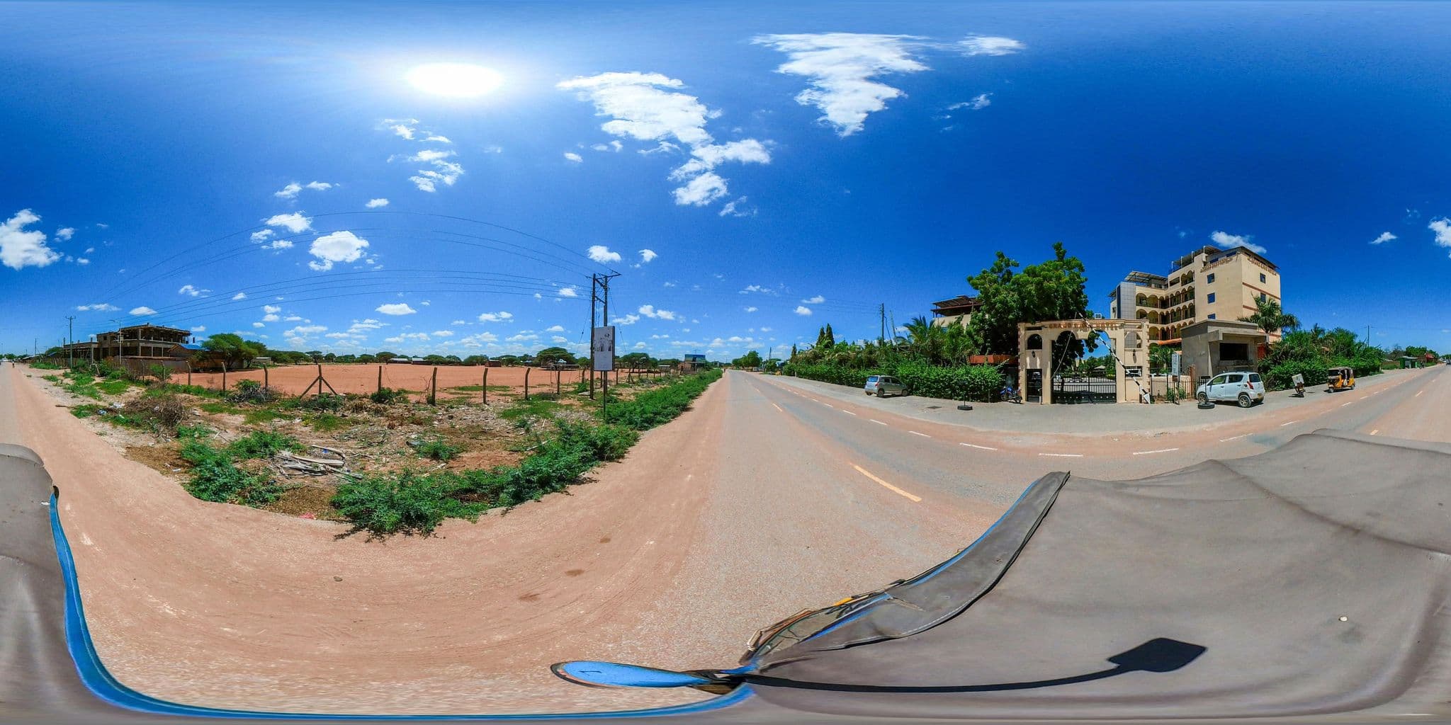 Street view near Grand Oasis Hotel, Wajir — © quantiscale (CC BY-SA · Mapillary)