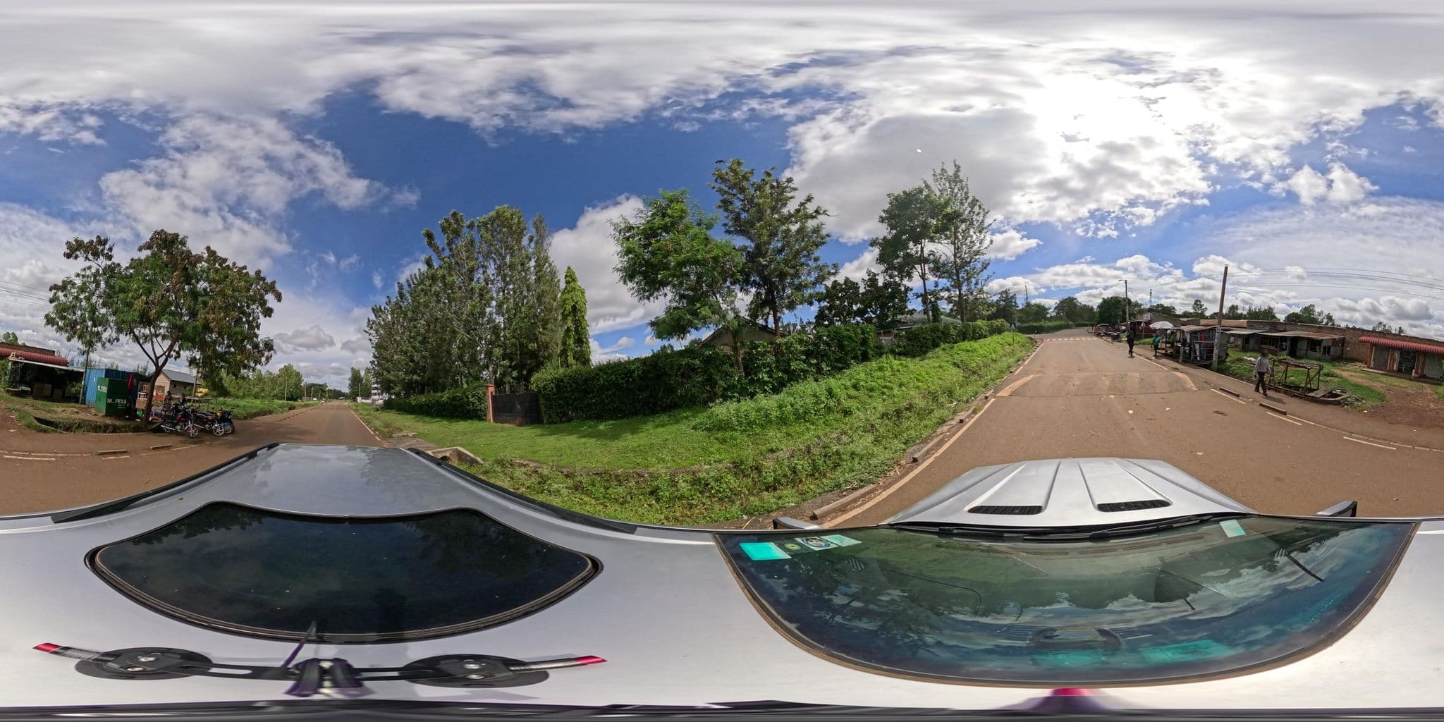 Street view near Guardian Hostel, Bondo — © bmitto (CC BY-SA · Mapillary)