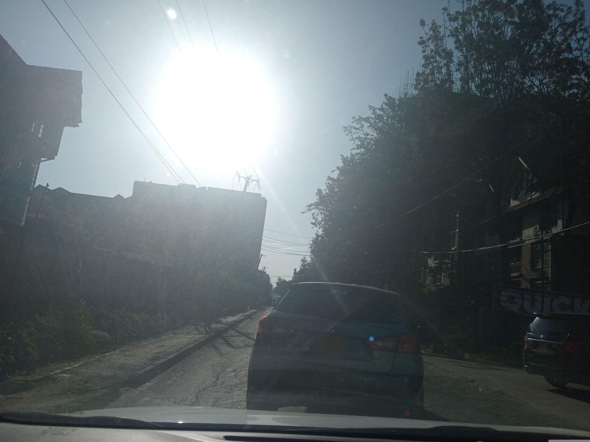 Street view near Ngong View Apartments- kilimani, Nairobi