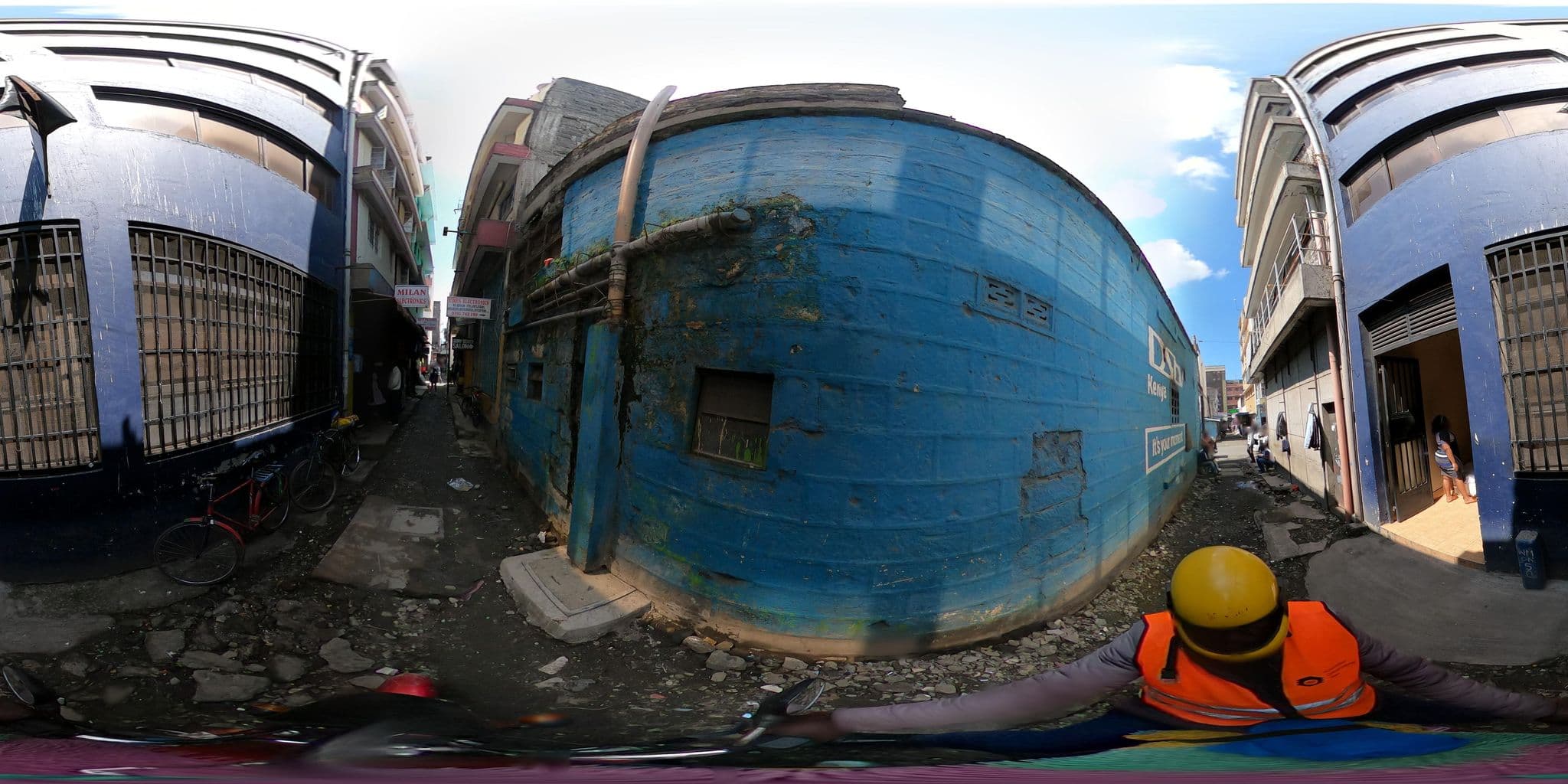 Street view near Cycle Pub, Nakuru — © danbomett (CC BY-SA · Mapillary)