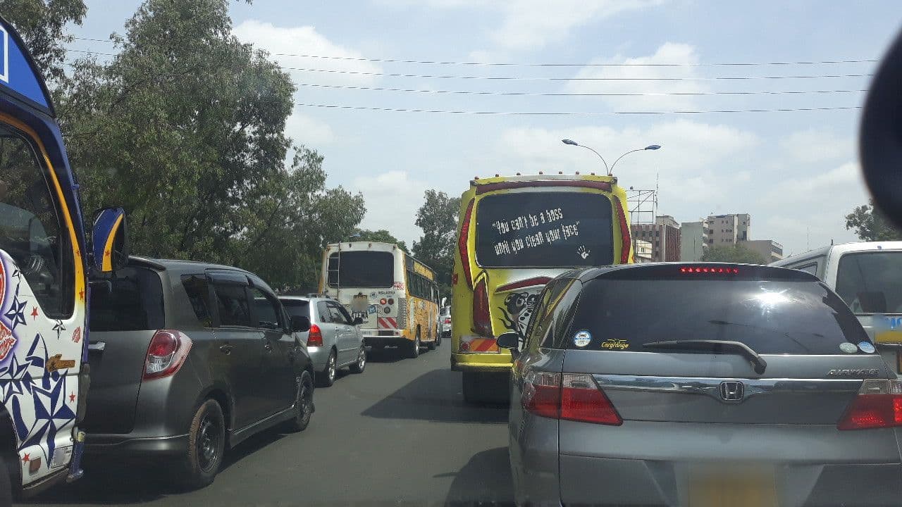Street view near Delta Hotel, Nairobi