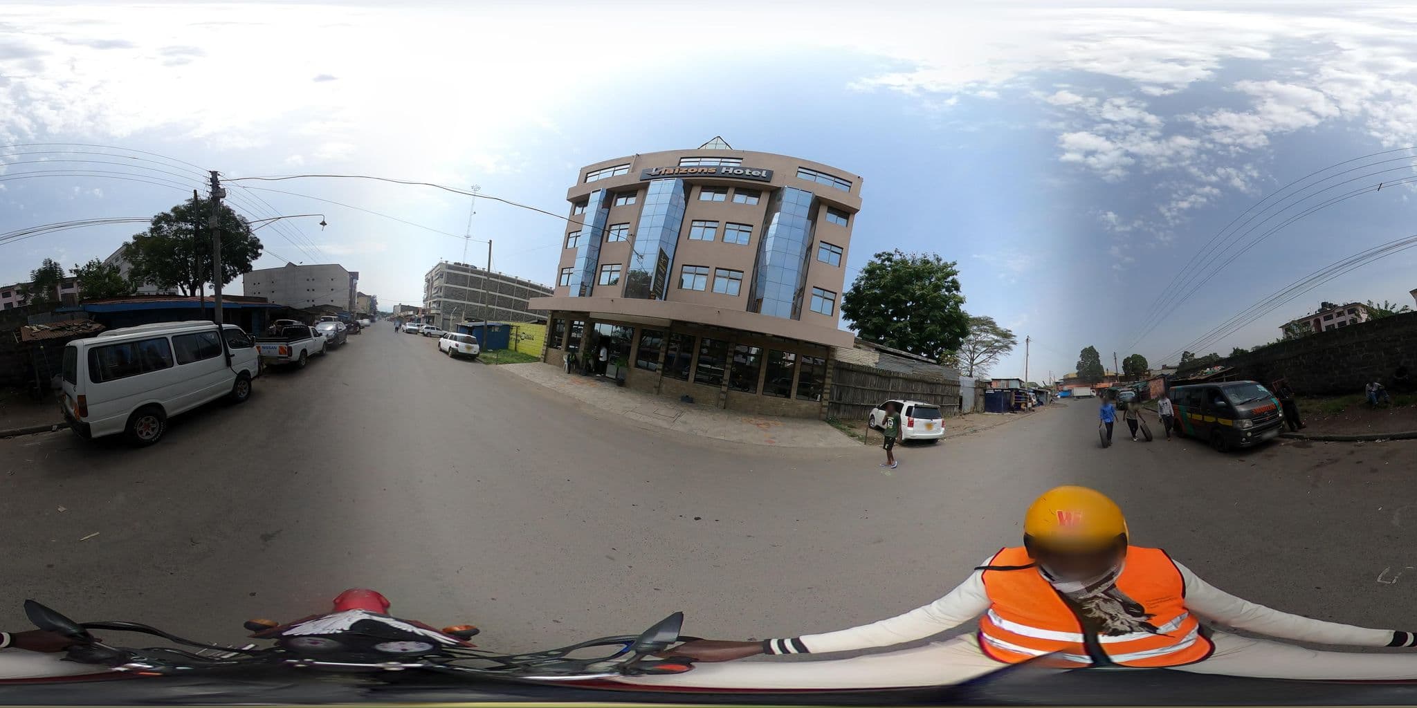 Street view near Marvin Hotel, Nakuru — © danbomett (CC BY-SA · Mapillary)