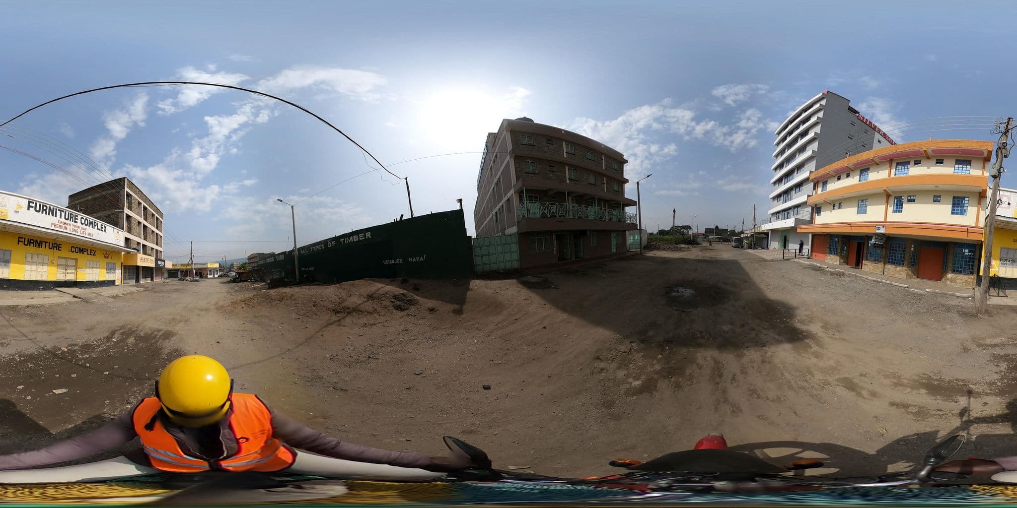Street view near Premier Lodge, Nakuru — © danbomett (CC BY-SA · Mapillary)