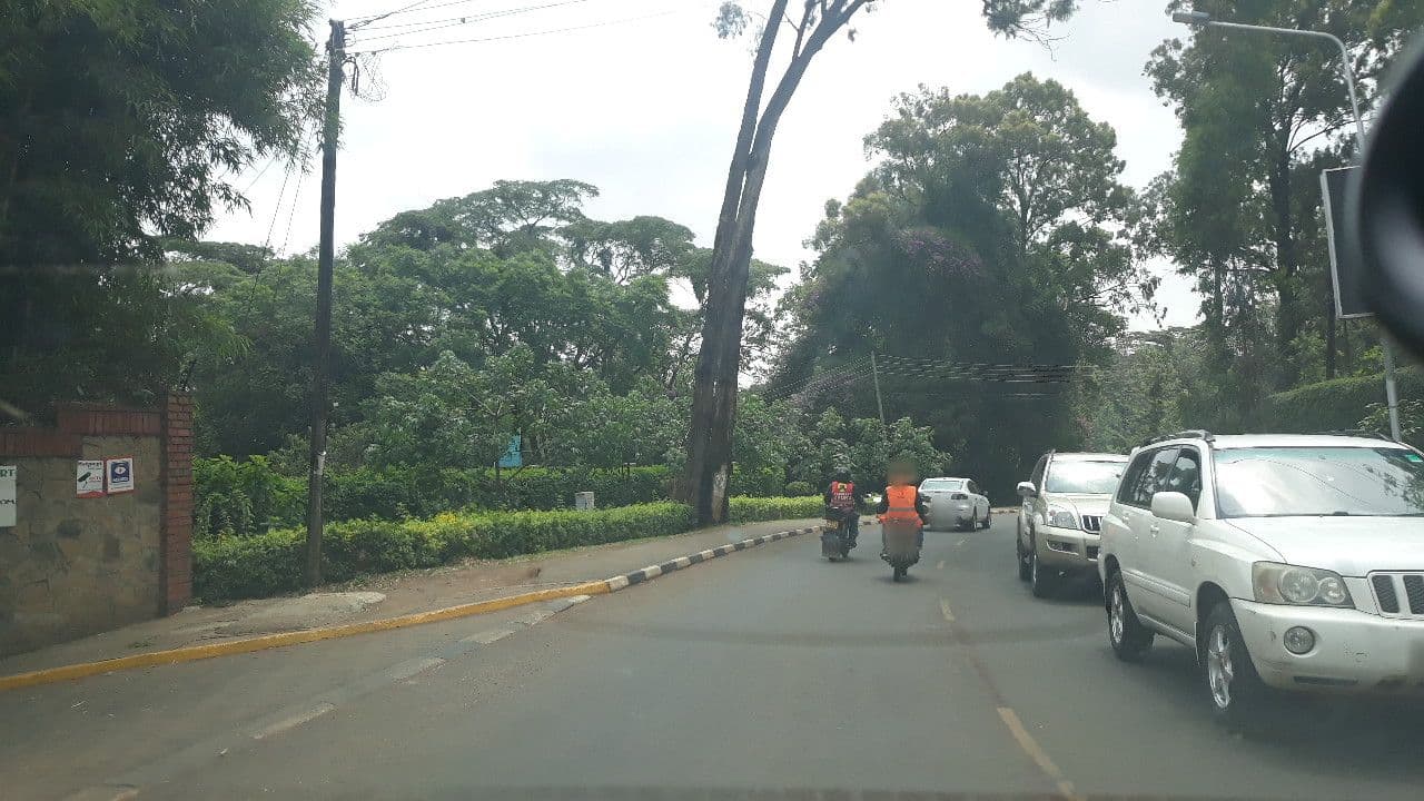 Street view near Amazing Waterfall Apartment, Nairobi