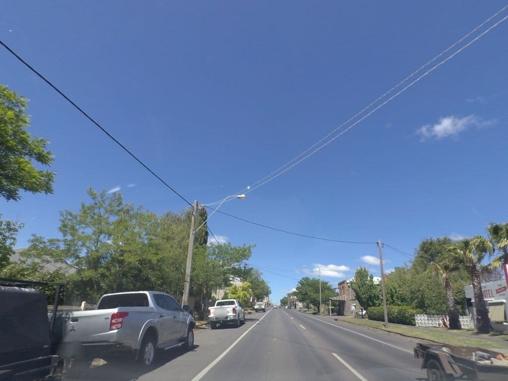 Street view near Kyneton Springs Motel, Kyneton — © mander (CC BY-SA · Mapillary)