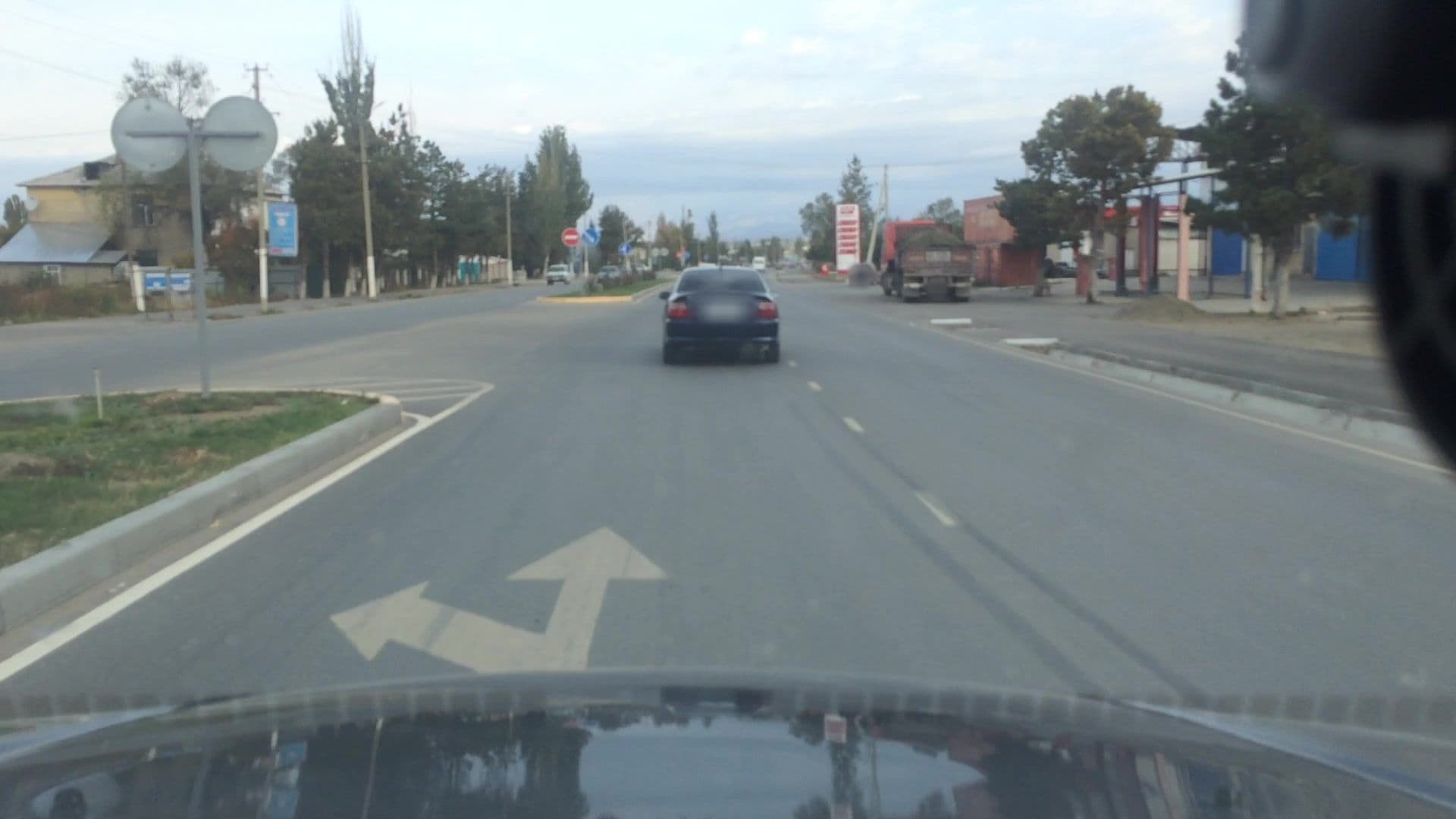 Street view near Urban Monkey Tent hostel, Karakol — © lvl5 (CC BY-SA · Mapillary)