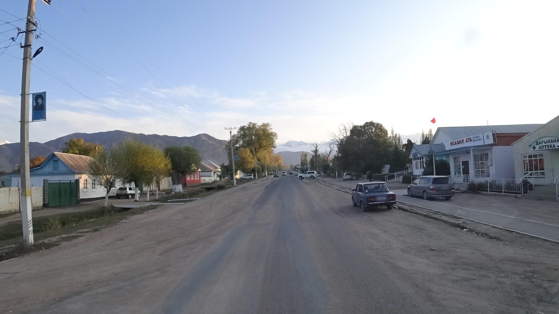 Street view near Akzhol, Bokombayevskoye — © vbombaerts (CC BY-SA · Mapillary)