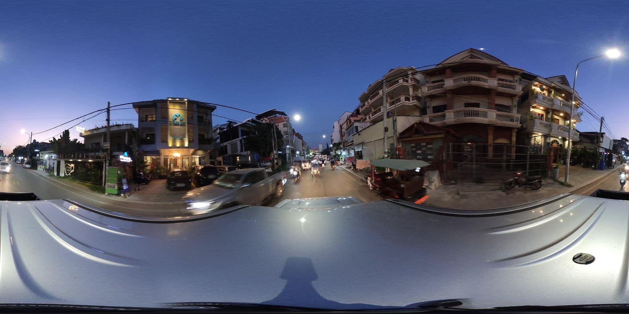 Street view near Popular Boutique Hotel, Siem Reap