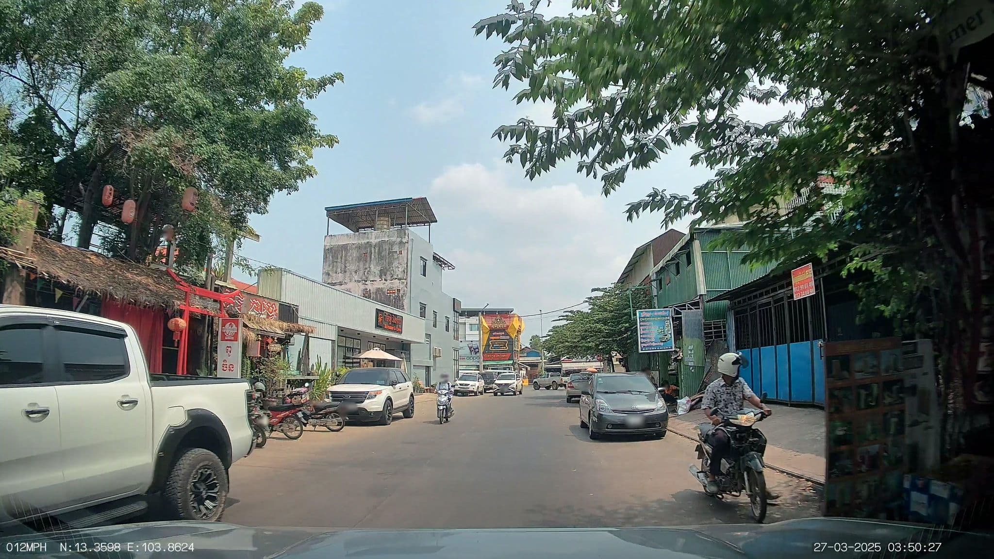 Street view near Transquility Angkor Villa, Siem Reap
